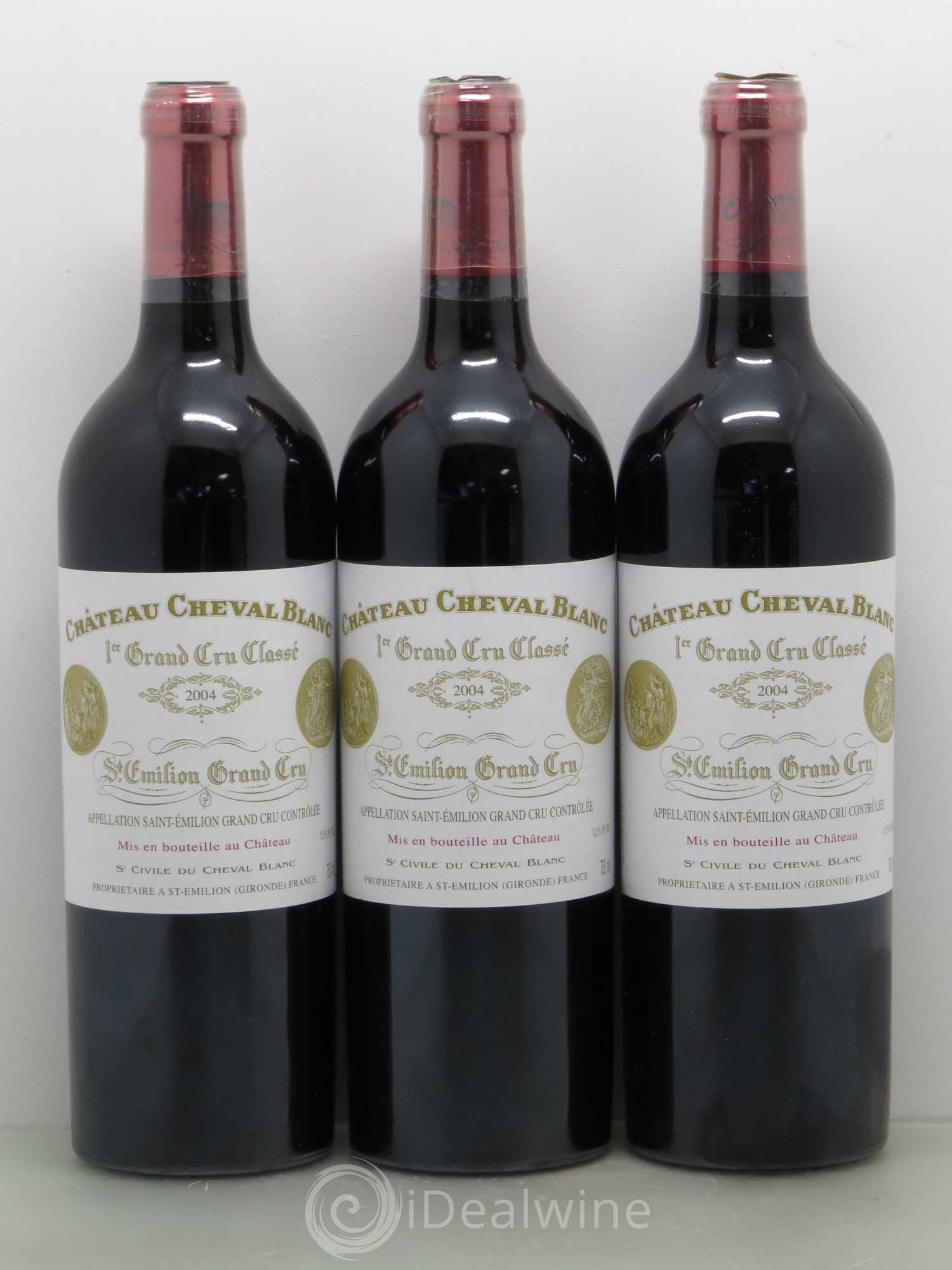 Château Cheval Blanc 1er Grand Cru Classé A 2004 - Lot de 6 bouteilles - 2