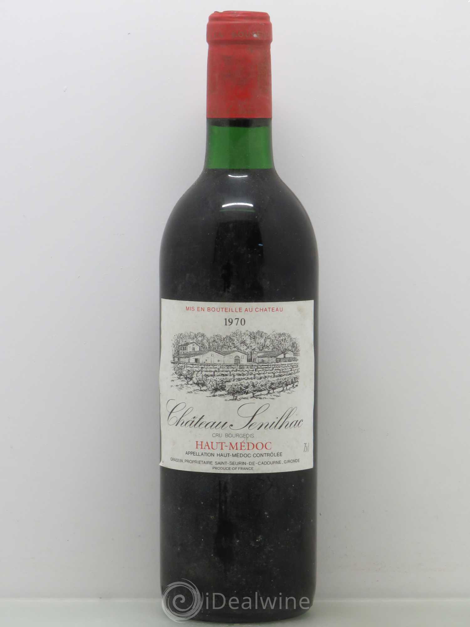 Château Sénailhac 1970 - Lot de 1 bouteille - 0