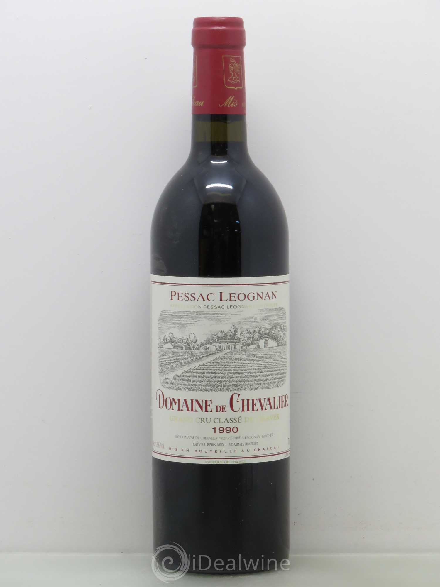 Domaine de Chevalier Cru Classé de Graves 1990 - Lot de 1 bouteille - 0