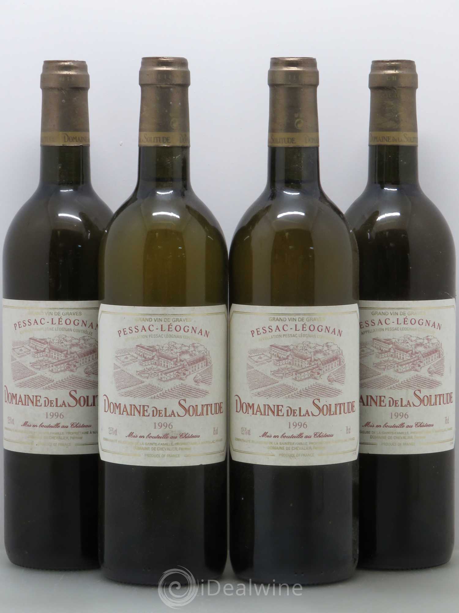 Domaine de la Solitude (sans prix de réserve) 1996 - Lot de 4 bouteilles - 0
