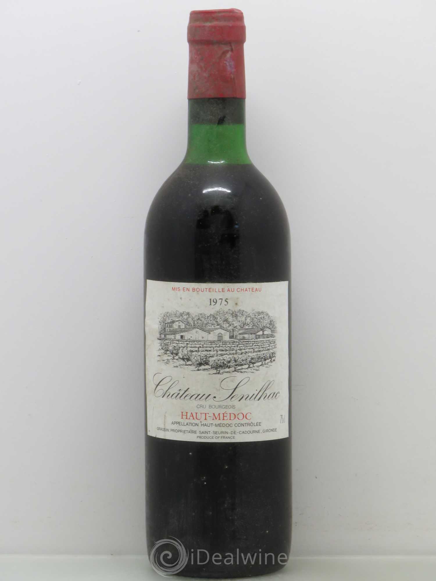 Château Sénailhac 1975 - Lot de 1 bouteille - 0