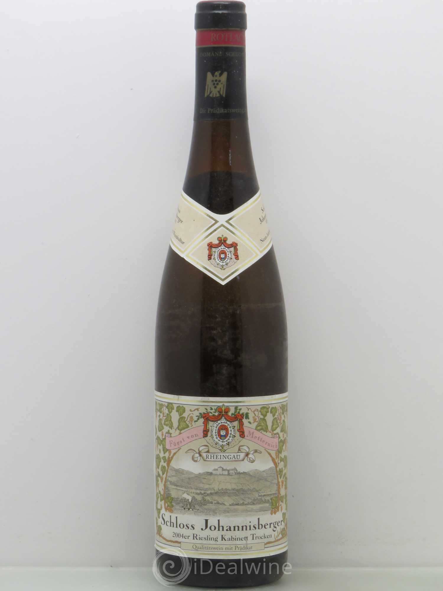 Riesling Schloss Jahannisberger (sans prix de réserve) 2004 - Posten von 1 Flasche - 0