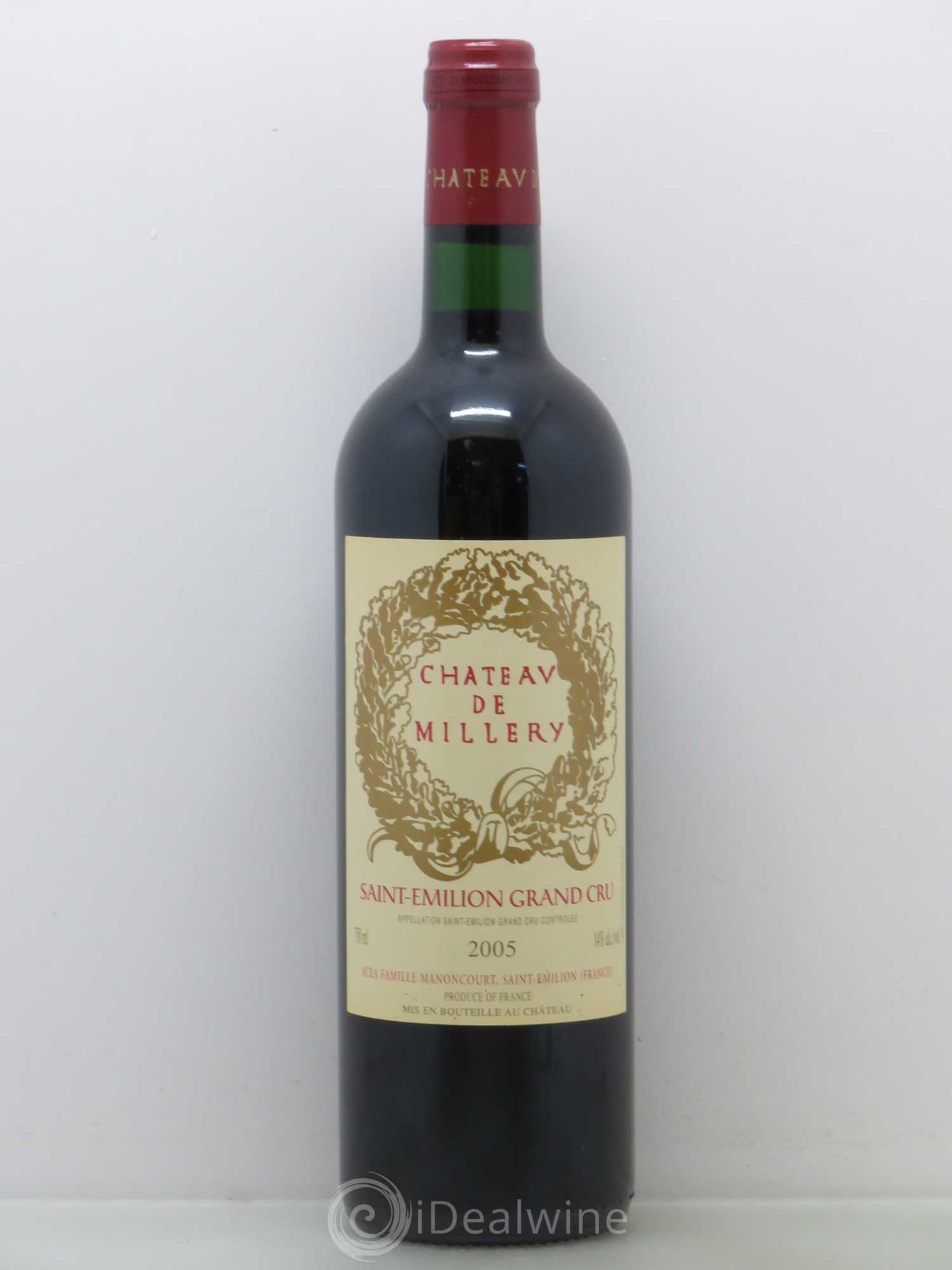 Saint-Émilion Château de Millery 2005 - Posten von 1 Flasche - 0