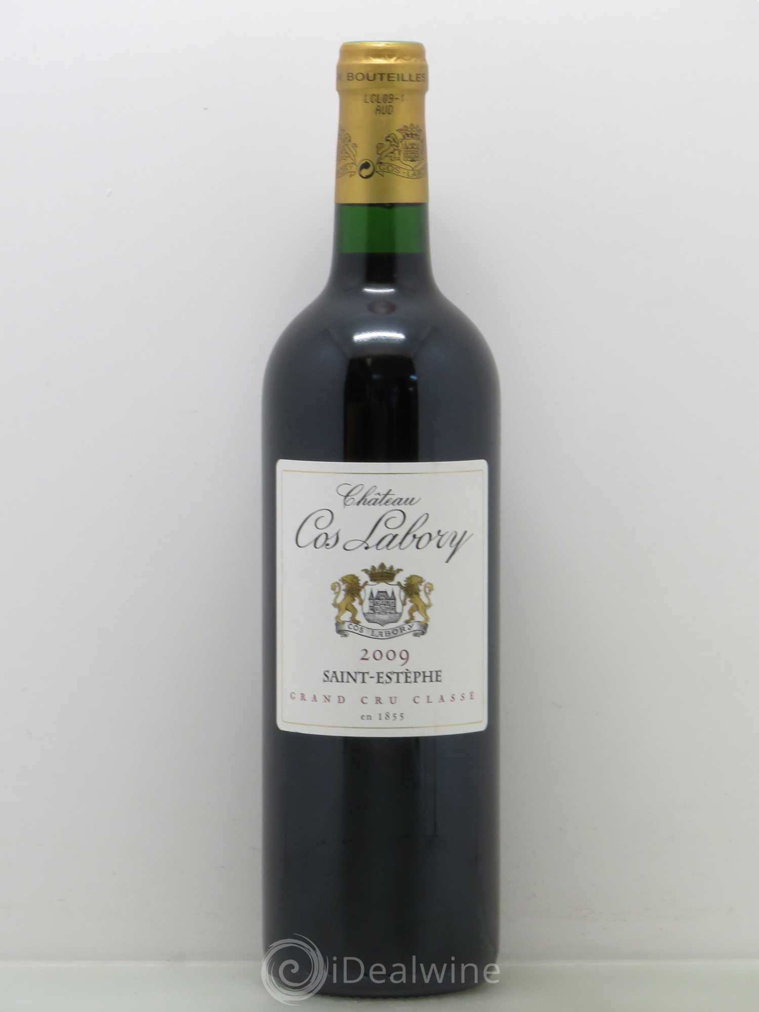 Château Cos Labory 5ème Grand Cru Classé 2009 - Lot de 1 bouteille - 0