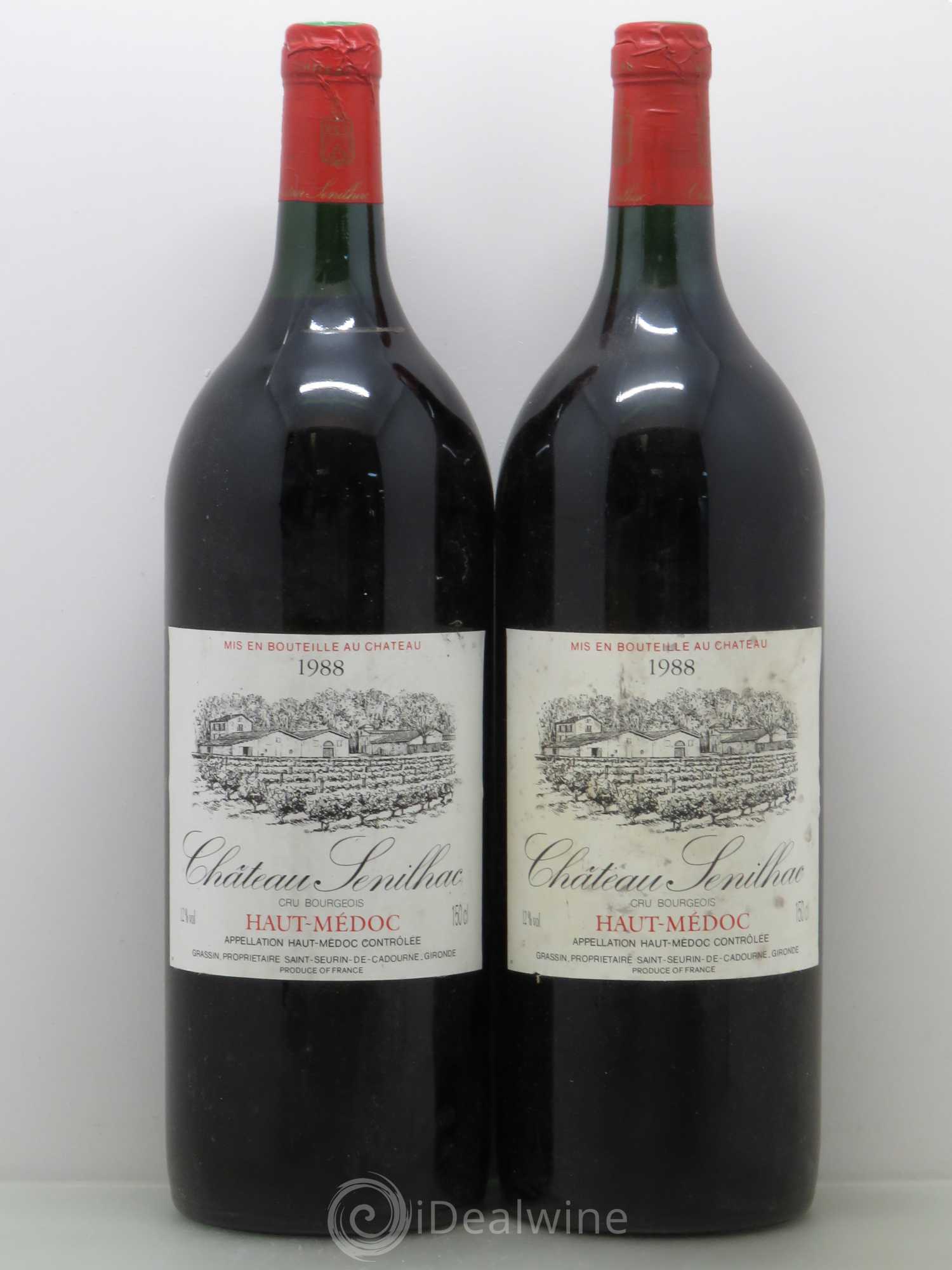 Château Sénailhac 1988 - Lot de 2 magnums - 0