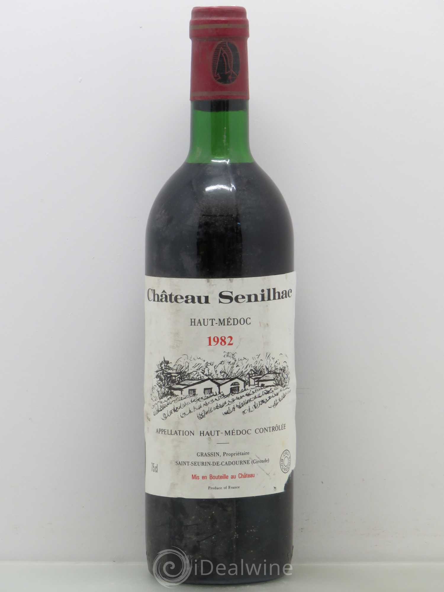 Château Sénailhac 1982 - Lot de 1 bouteille - 0