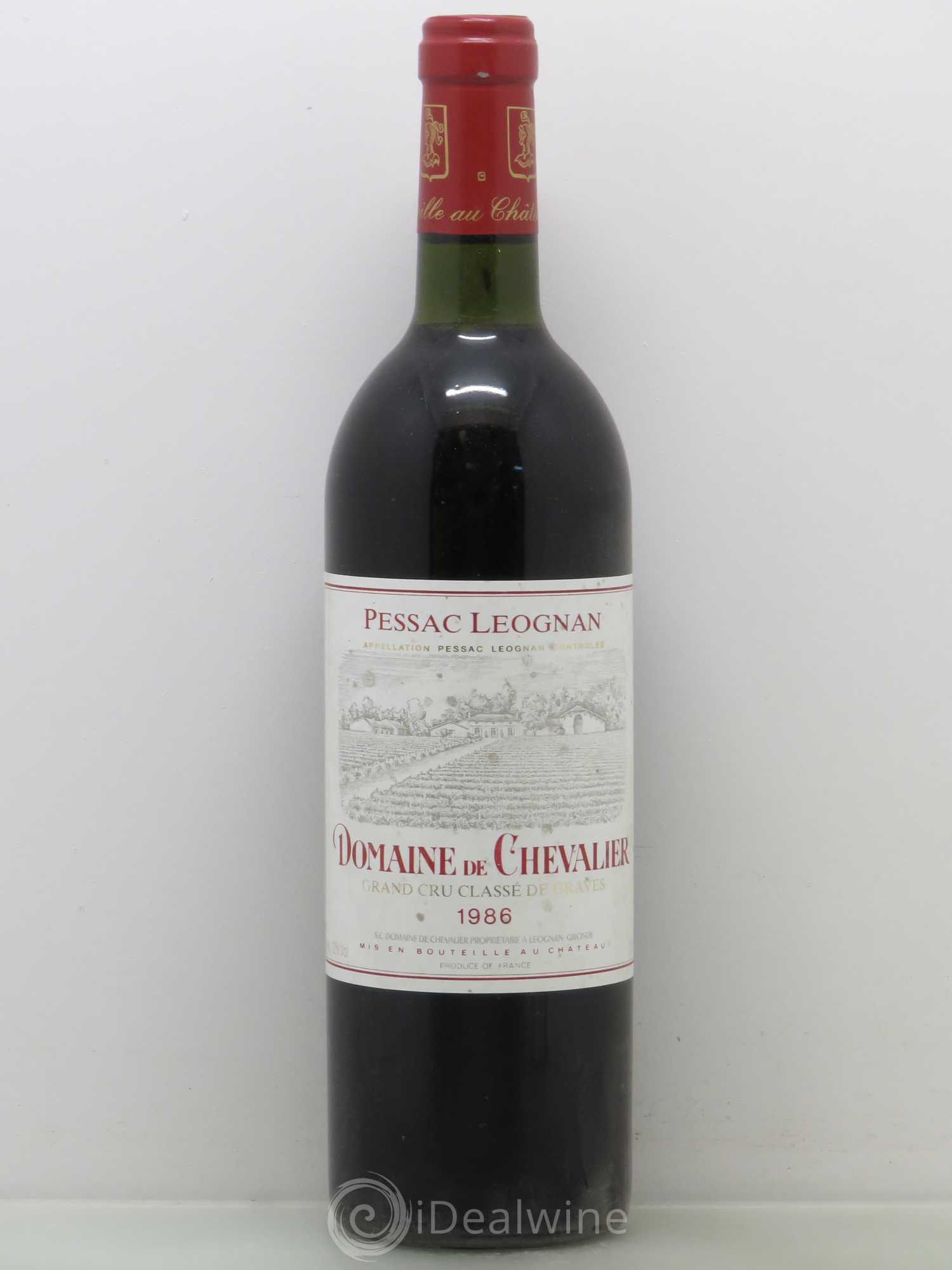 Domaine de Chevalier Cru Classé de Graves 1986 - Lot de 1 bouteille - 0