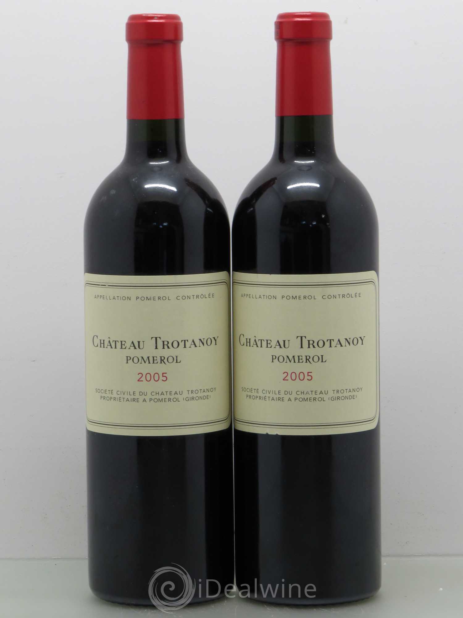 Château Trotanoy 2005 - Lot de 2 bouteilles - 0