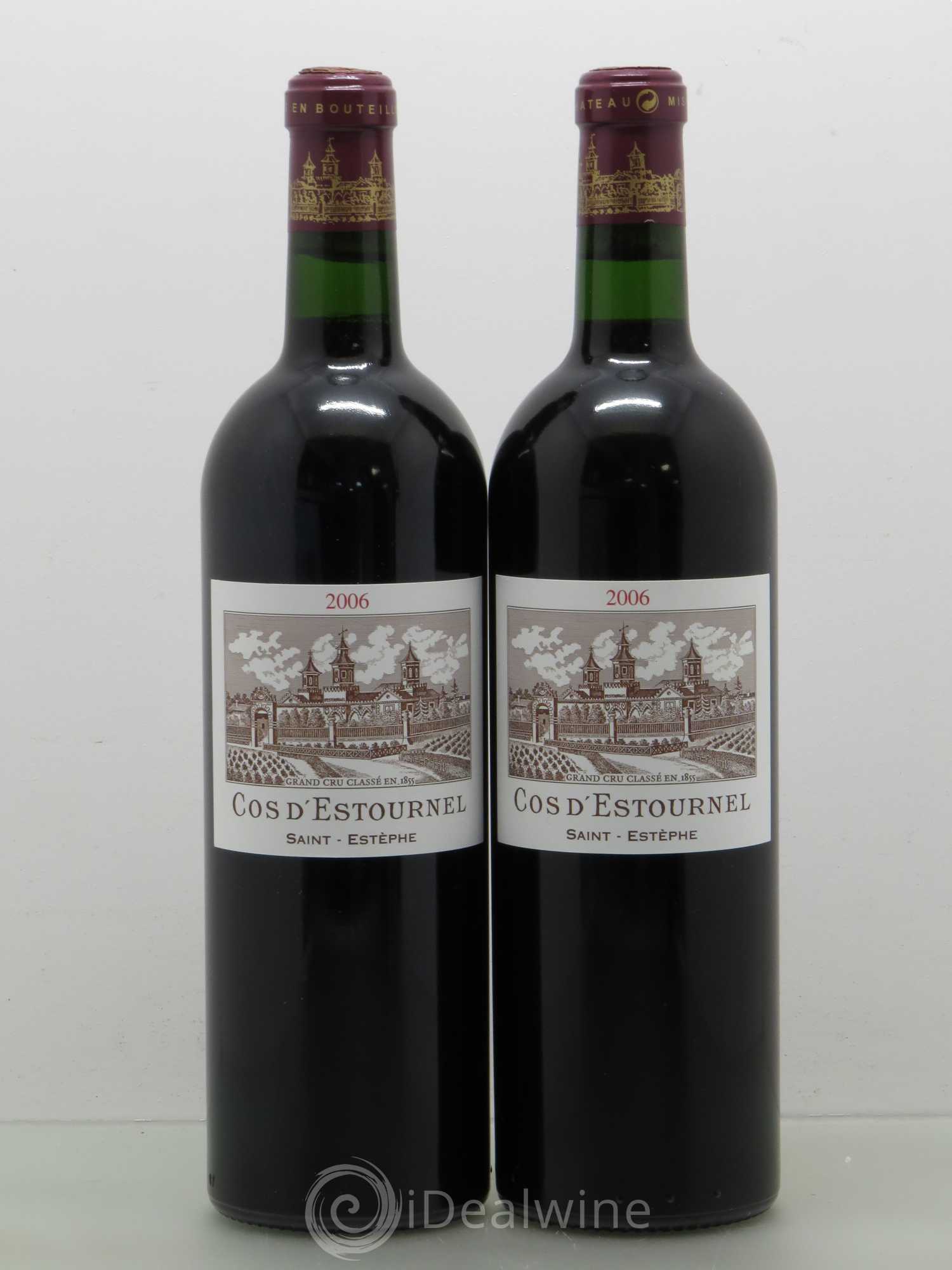 Cos d'Estournel 2ème Grand Cru Classé 2006 - Lot de 2 bouteilles - 0