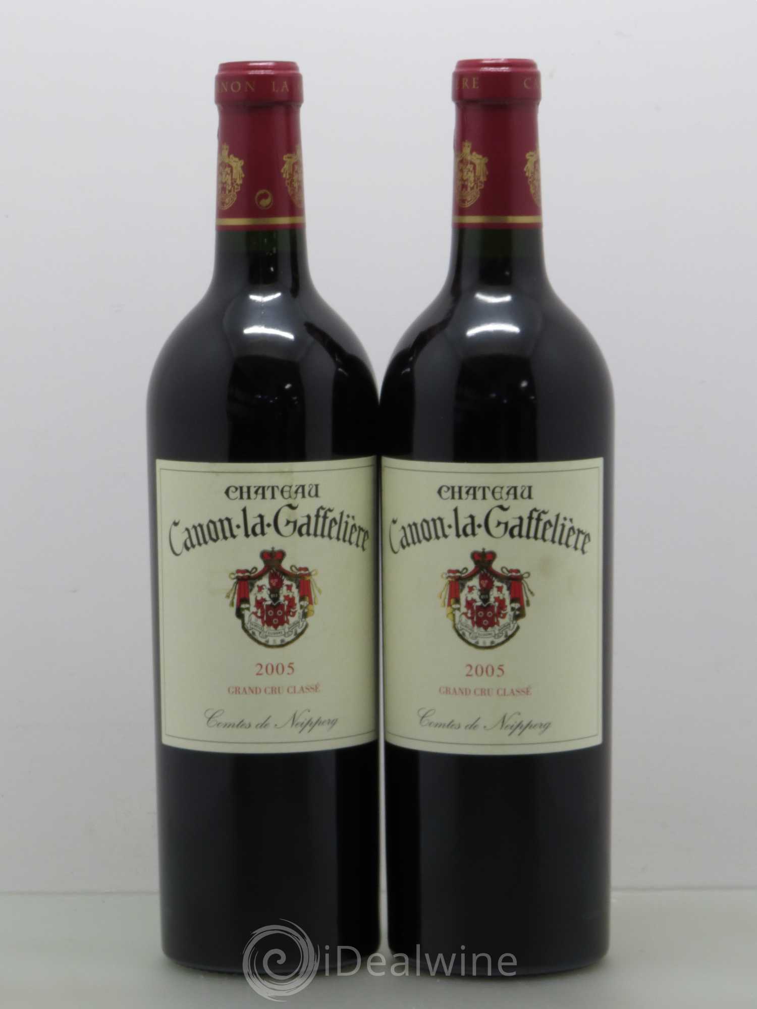 Château Canon la Gaffelière 1er Grand Cru Classé B 2005 - Lot de 2 bouteilles - 0