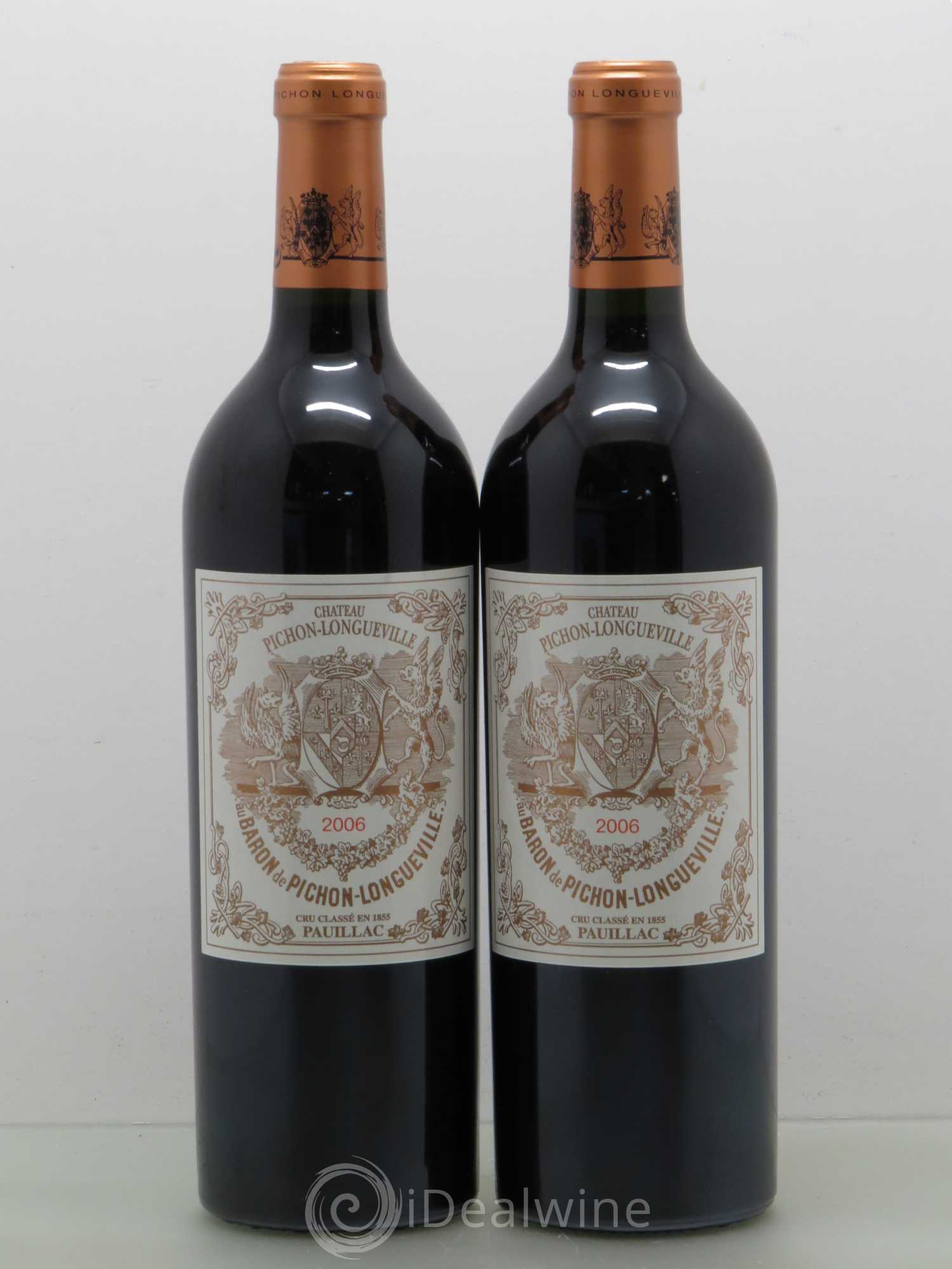 Pichon Longueville Baron 2ème Grand Cru Classé 2006 - Lot de 5 bouteilles - 2