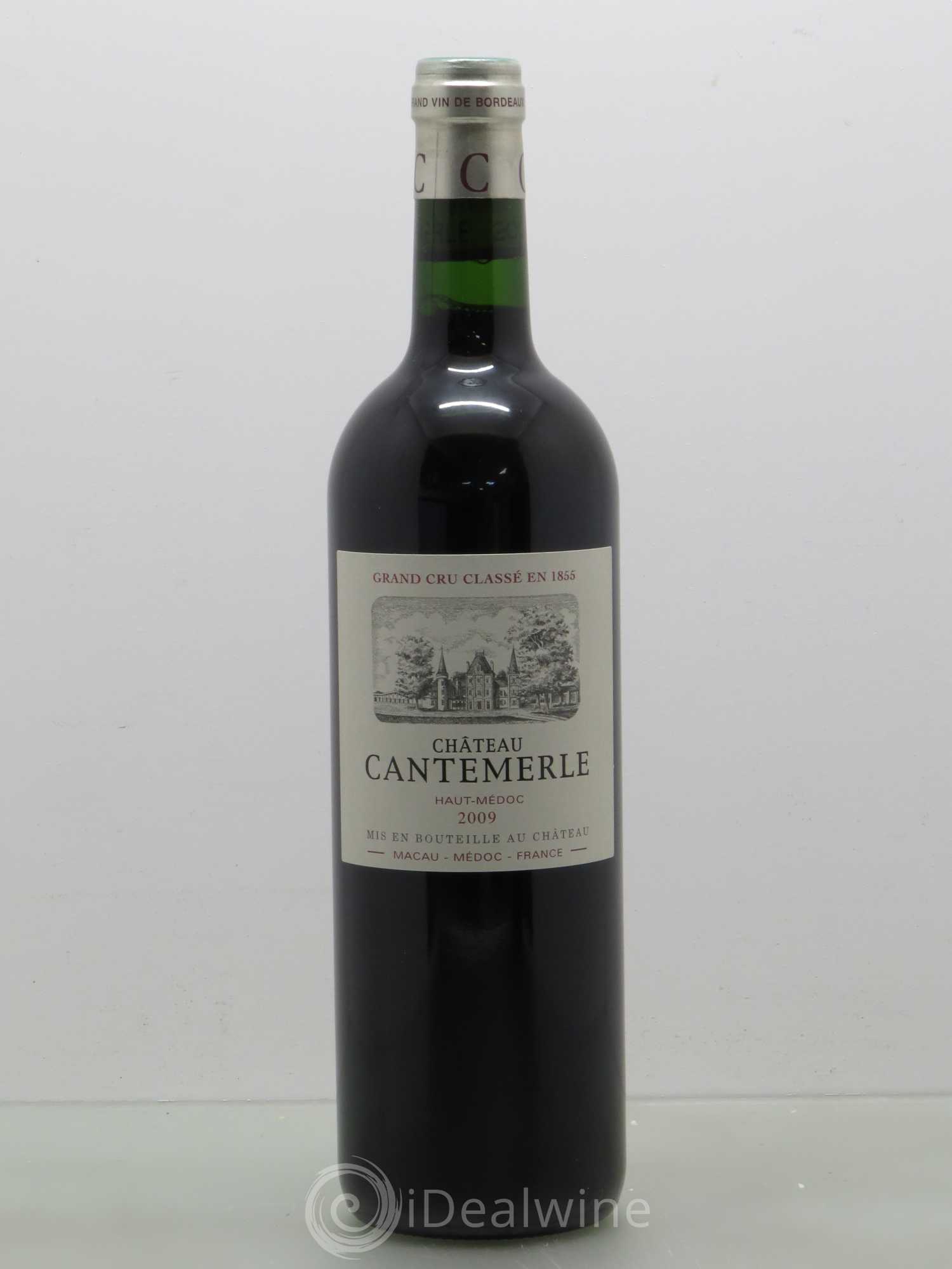Château Cantemerle 5ème Grand Cru Classé 2009 - Lot de 1 bouteille - 0