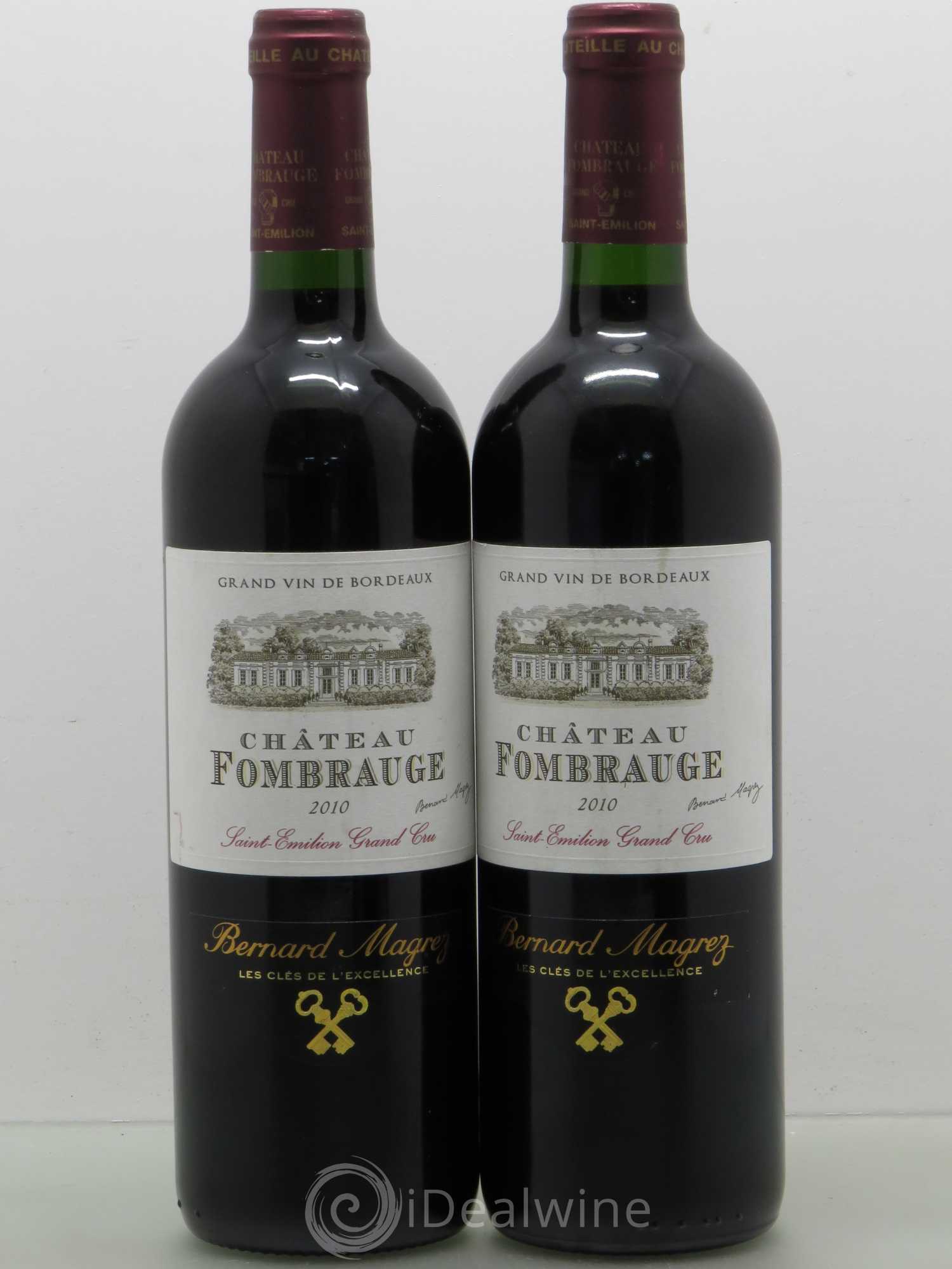 Château Fombrauge Grand Cru Classé 2010 - Lot de 2 bouteilles - 0