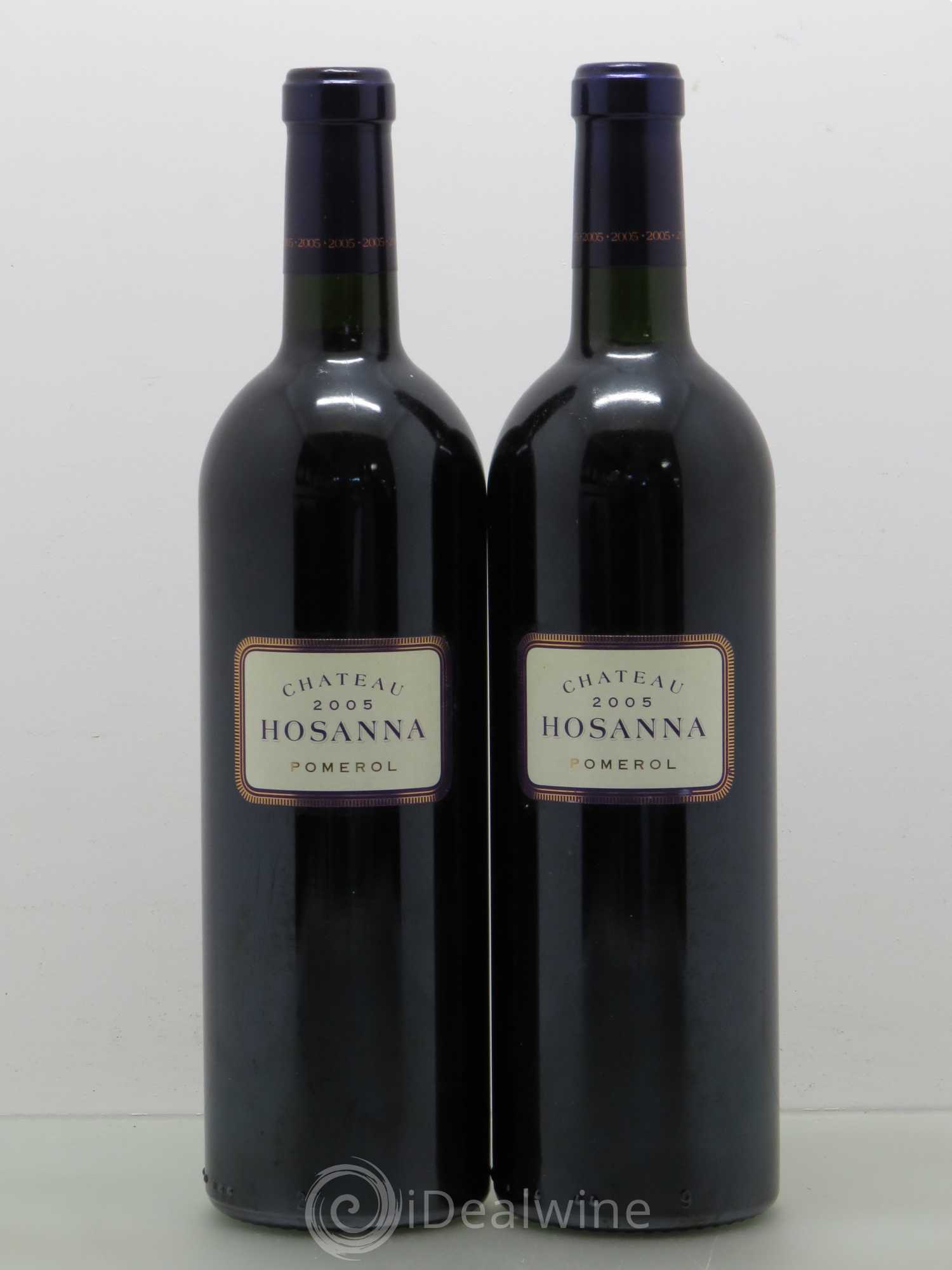 Château Hosanna 2005 - Lot de 2 bouteilles - 0