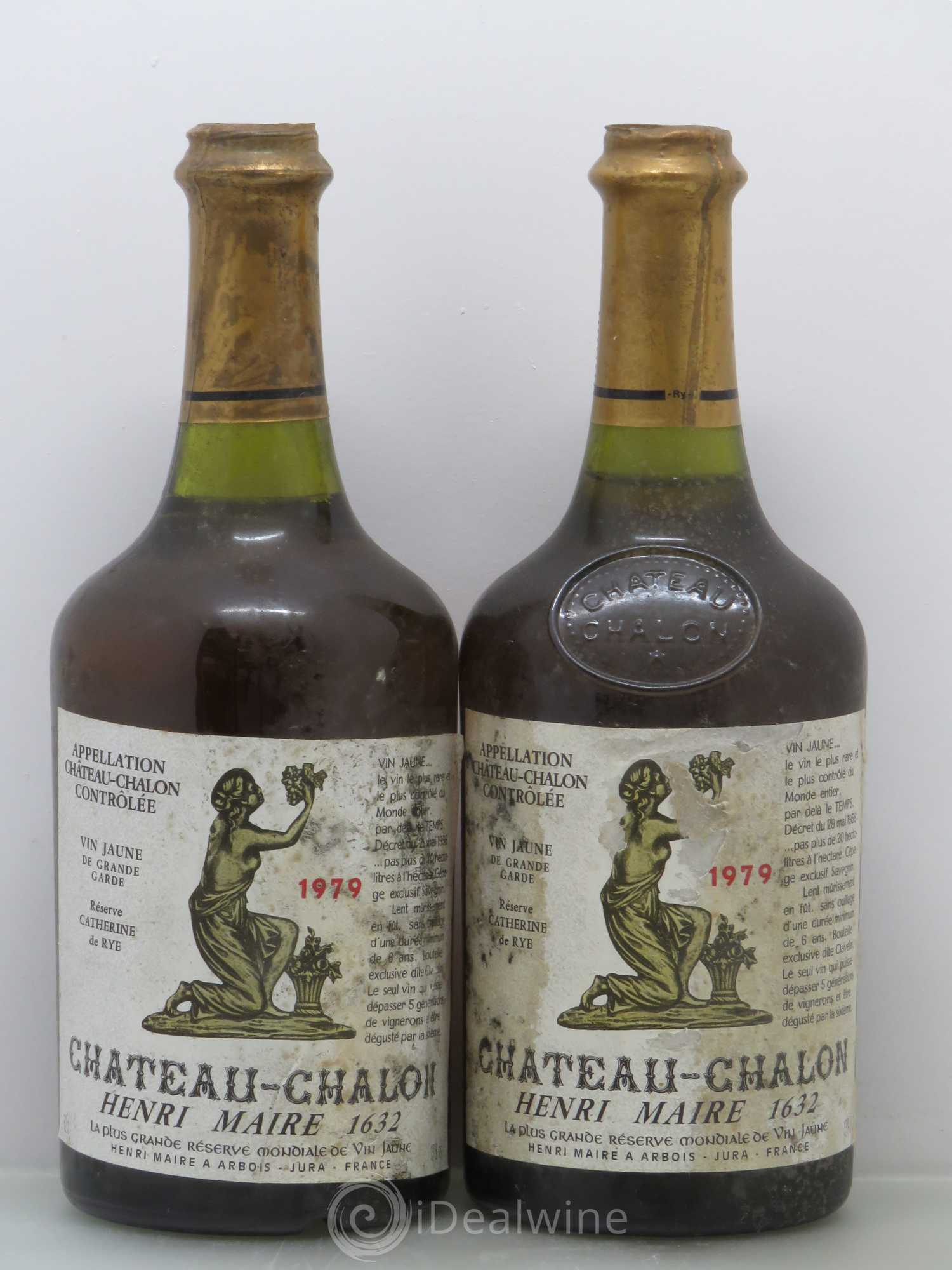 Château-Chalon Domaine Henri Maire 1979 - Posten von 2 Flaschen - 0