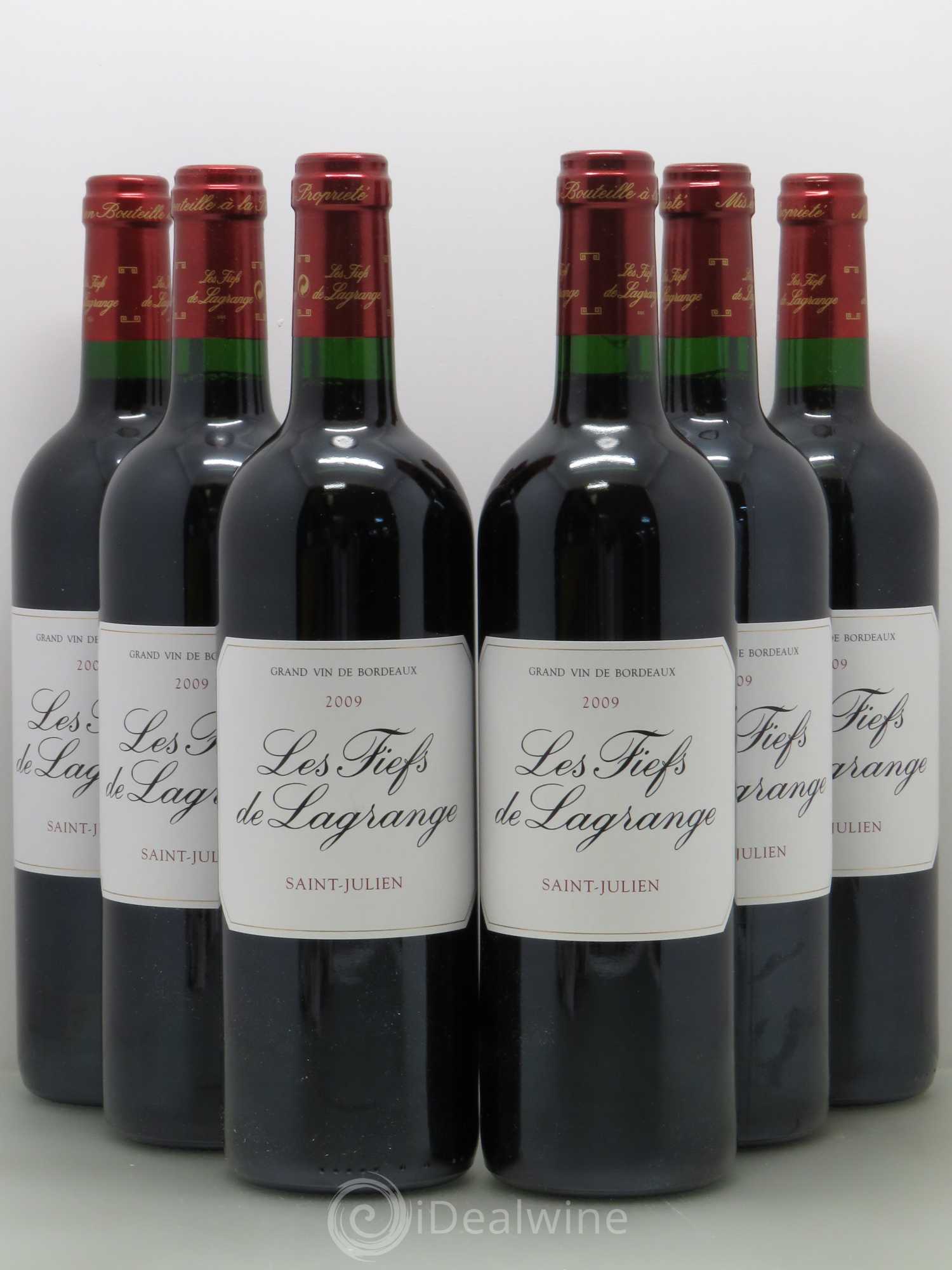 Les Fiefs de Lagrange Second Vin 2009 - Lot de 6 bouteilles - 0