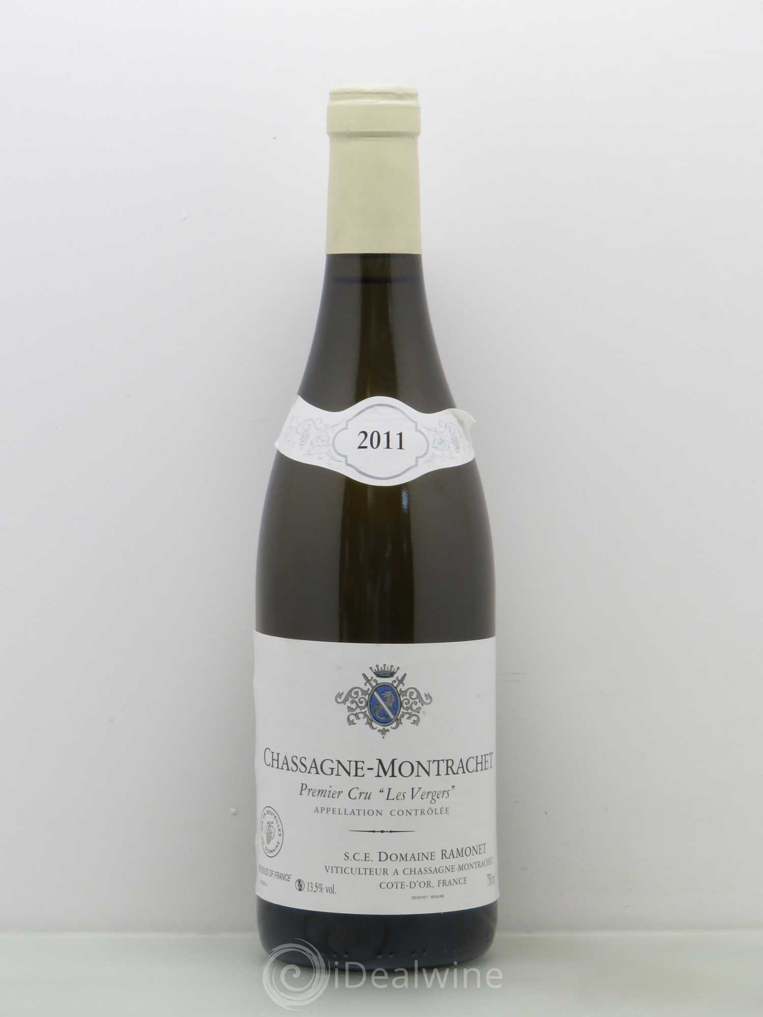 Chassagne-Montrachet 1er Cru Les Vergers Ramonet (Domaine) 2011 - Lot de 1 bouteille - 0