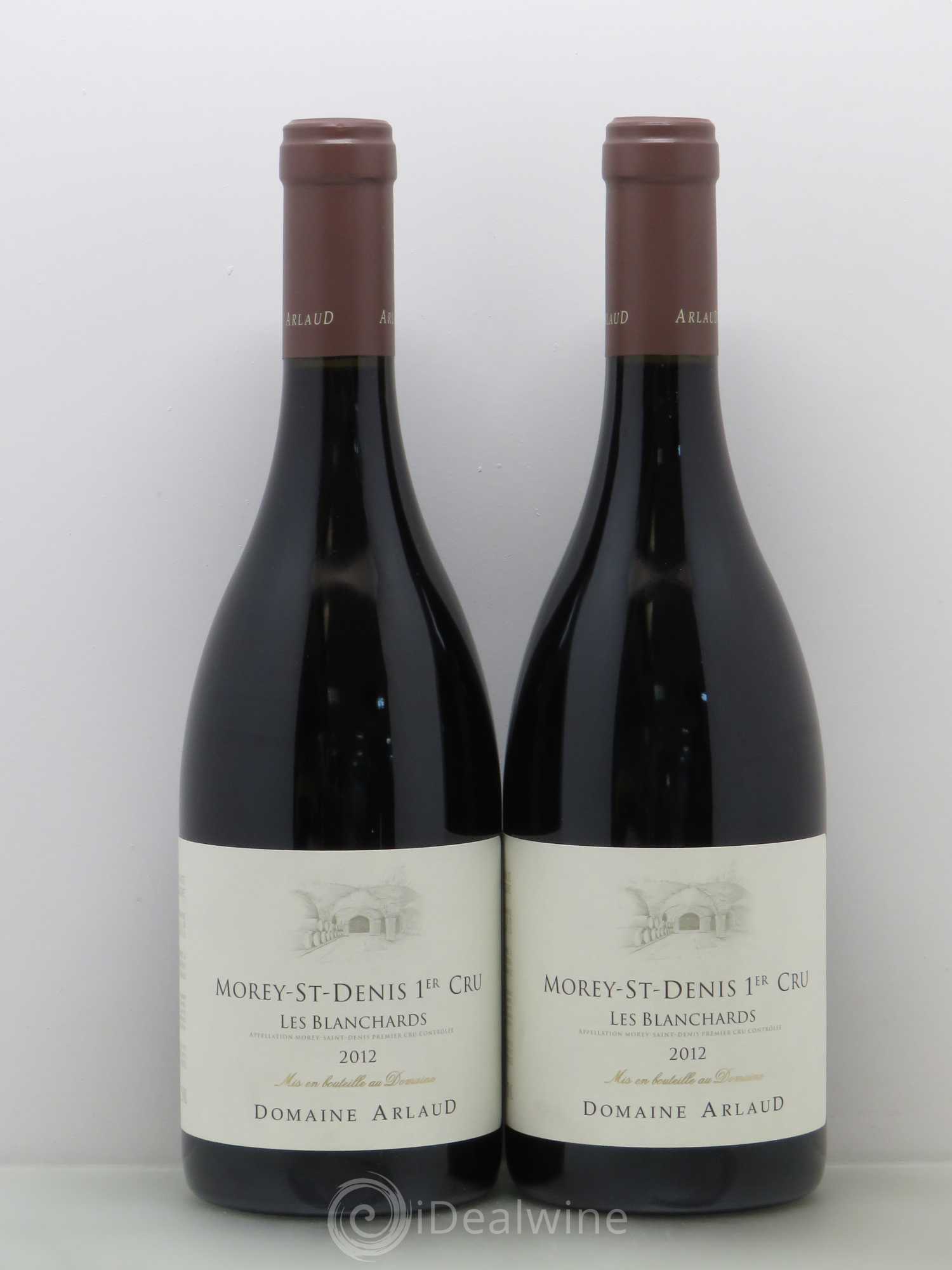 Morey-Saint-Denis 1er Cru Les Blanchards Domaine Arlaud 2012 - Posten von 2 Flaschen - 0