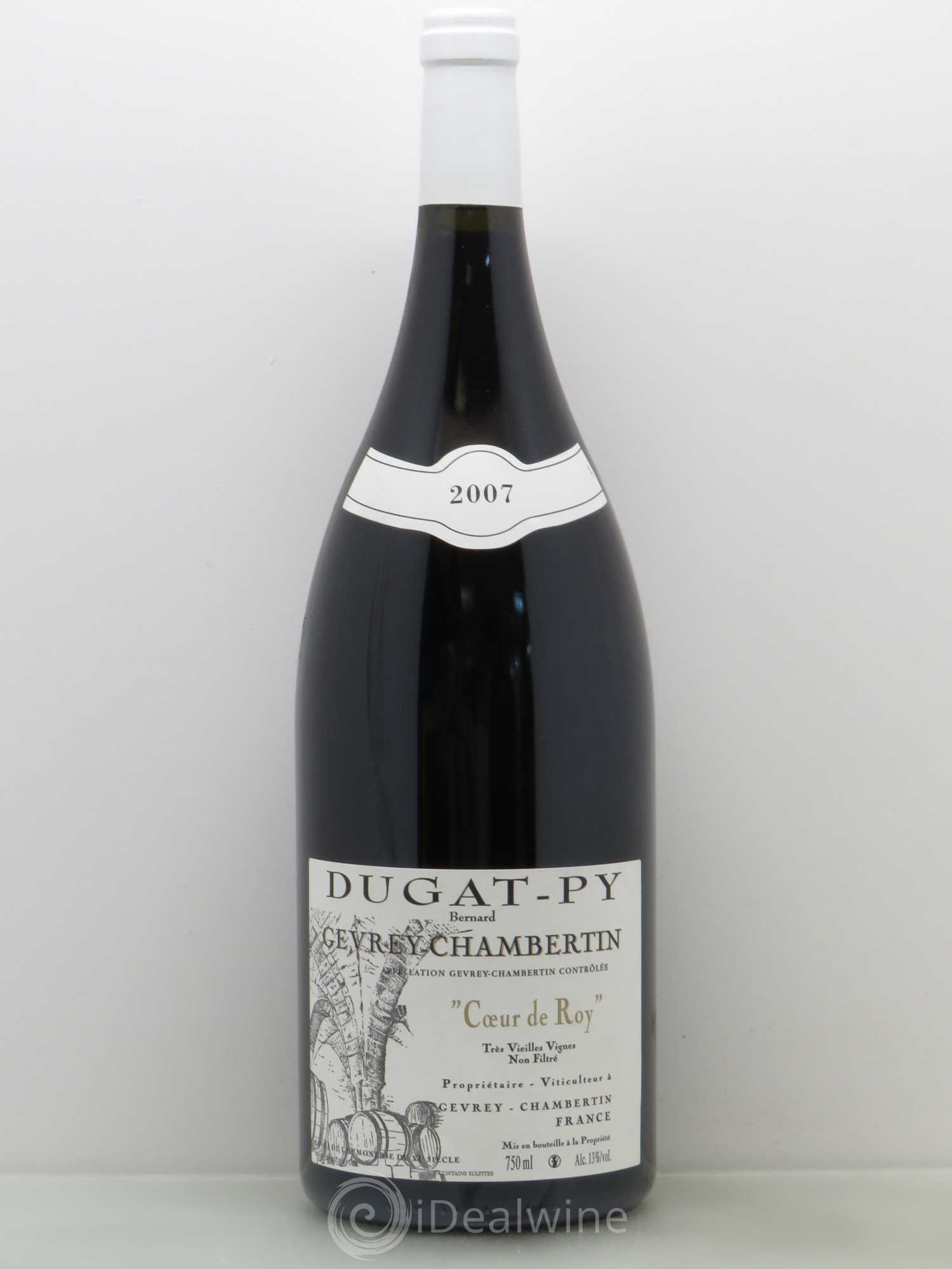 Gevrey-Chambertin Coeur de Roy Très Vieilles Vignes Dugat-Py 2007 - Lot de 1 magnum - 0