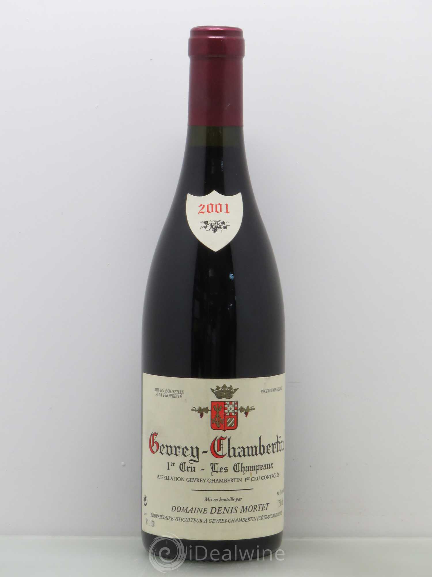 Gevrey-Chambertin 1er Cru Les Champeaux Denis Mortet (Domaine) 2001 - Lot de 1 bouteille - 0