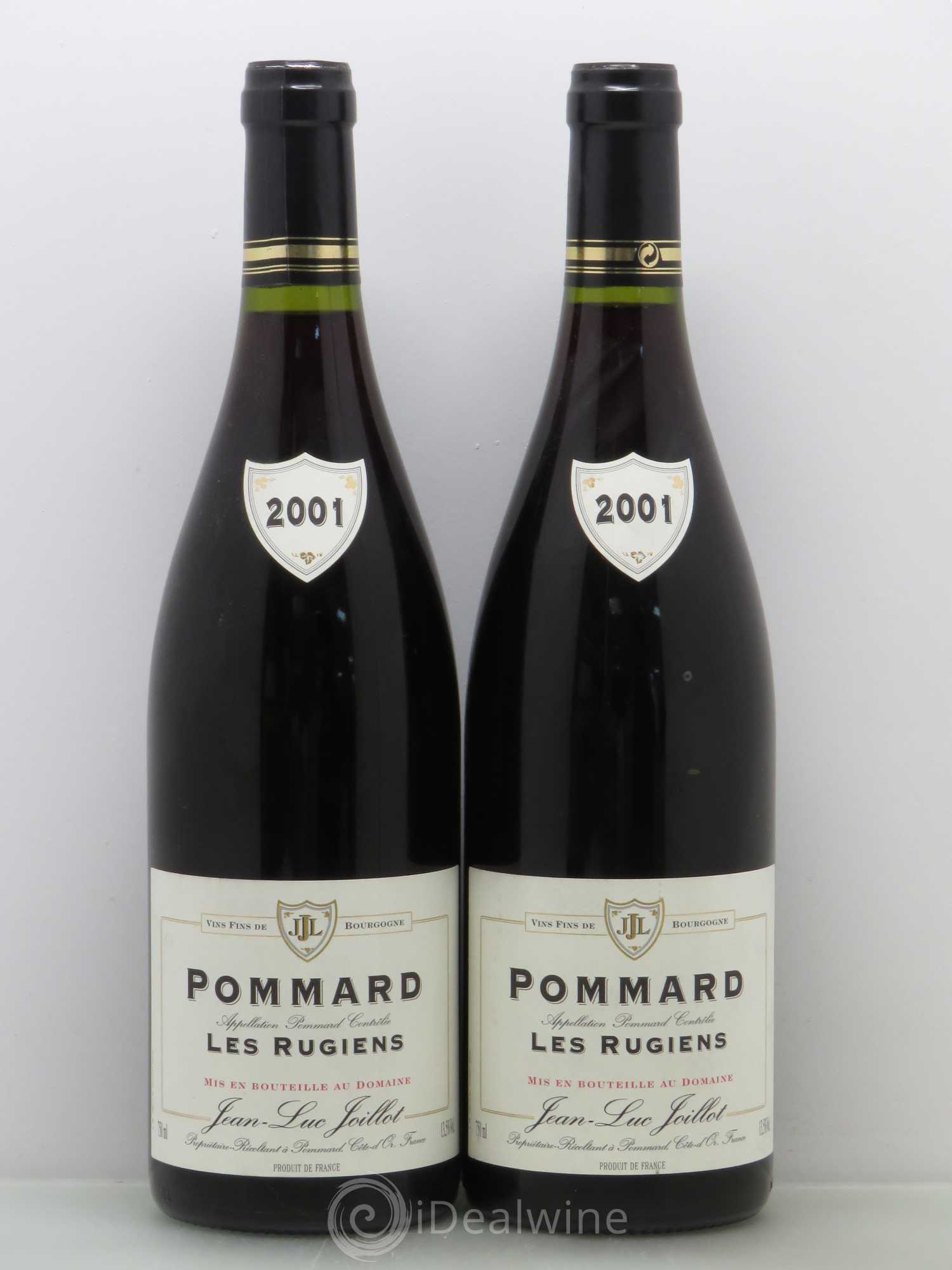 Pommard Les Rugiens Jean-Luc Joillot 2001 - Posten von 2 Flaschen - 0