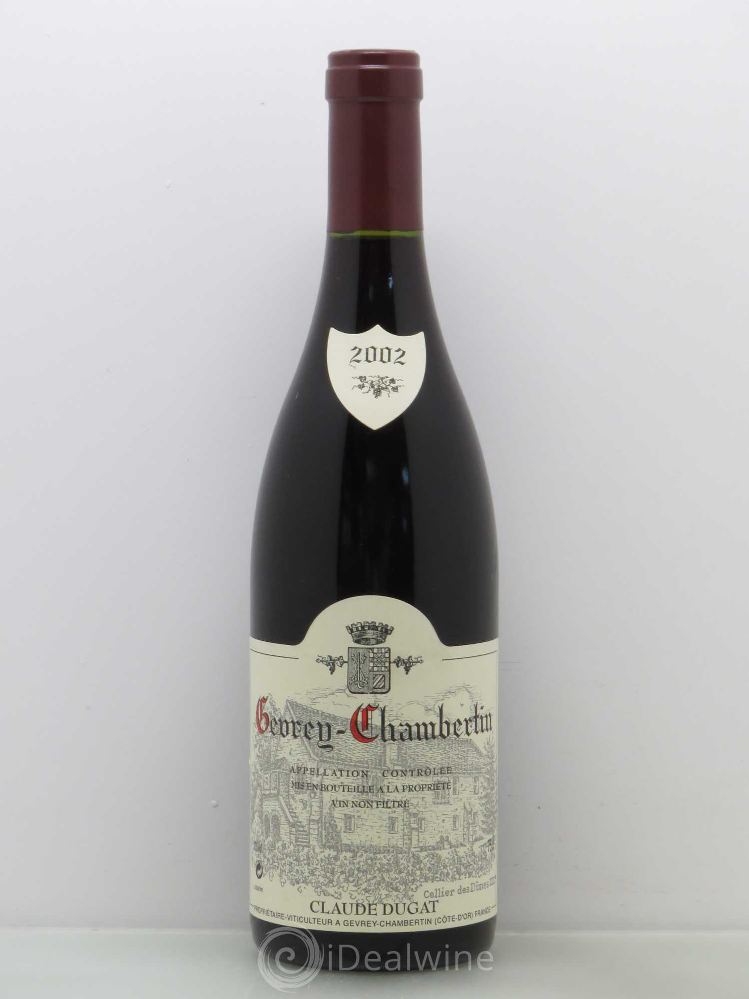 Gevrey-Chambertin Claude Dugat 2002 - Lot de 1 bouteille - 0