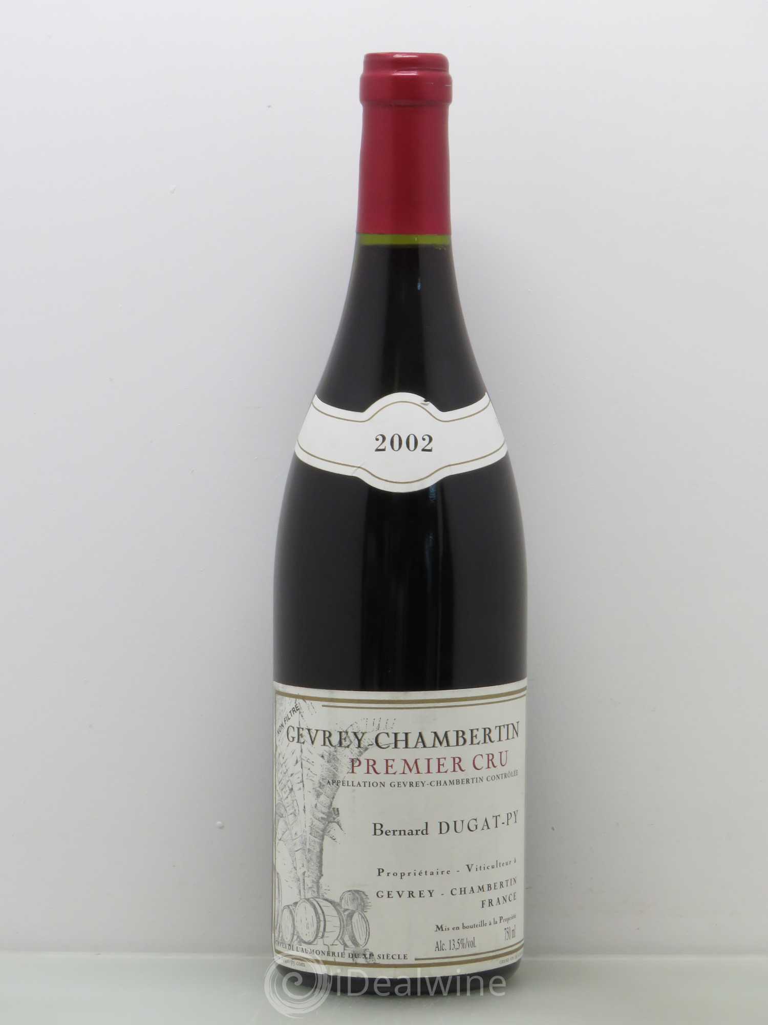 Gevrey-Chambertin 1er Cru Dugat-Py 2002 - Lot de 1 bouteille - 0