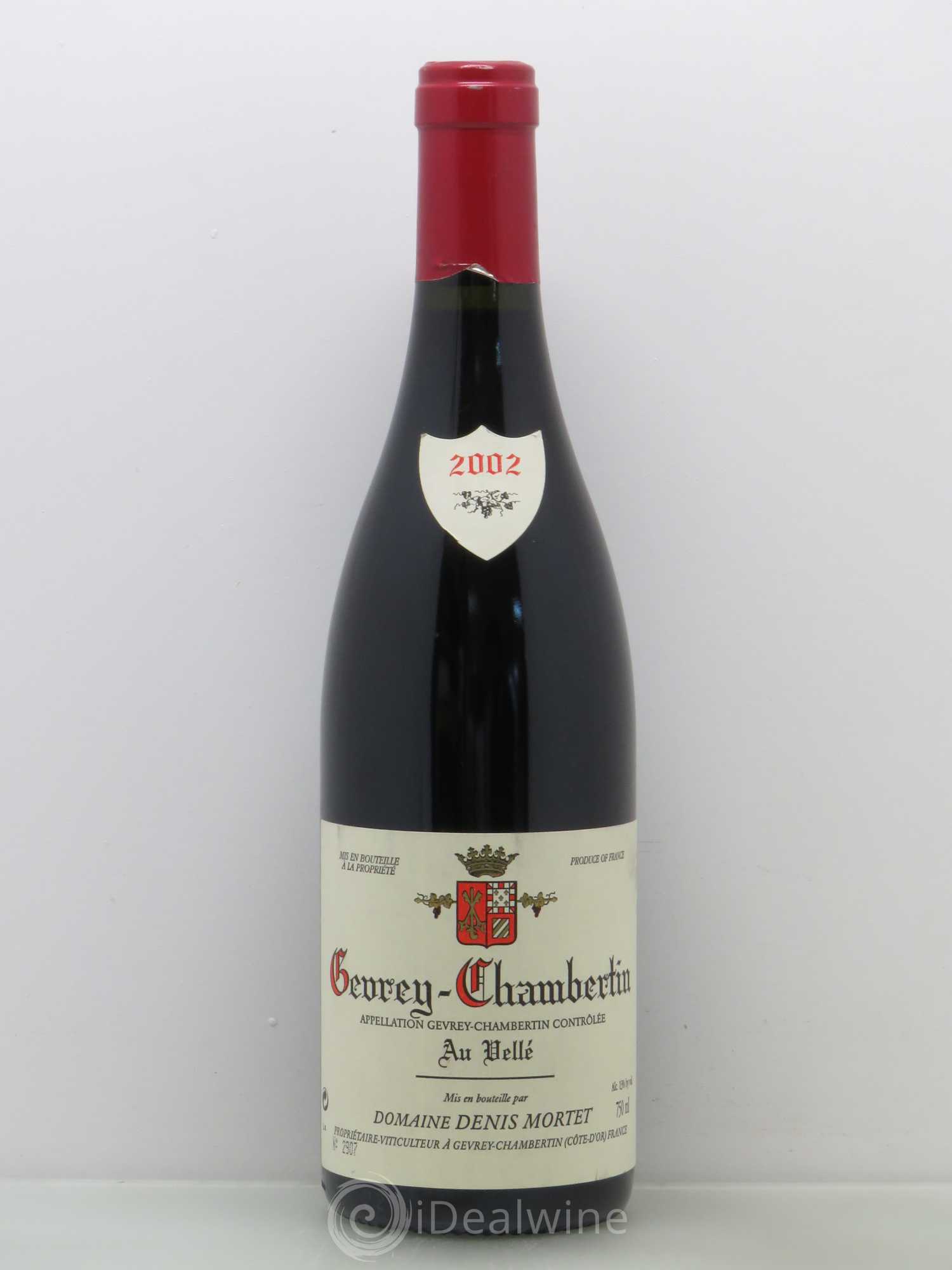 Gevrey-Chambertin Au Velle Domaine Denis Mortet 2002 - Posten von 1 Flasche - 0