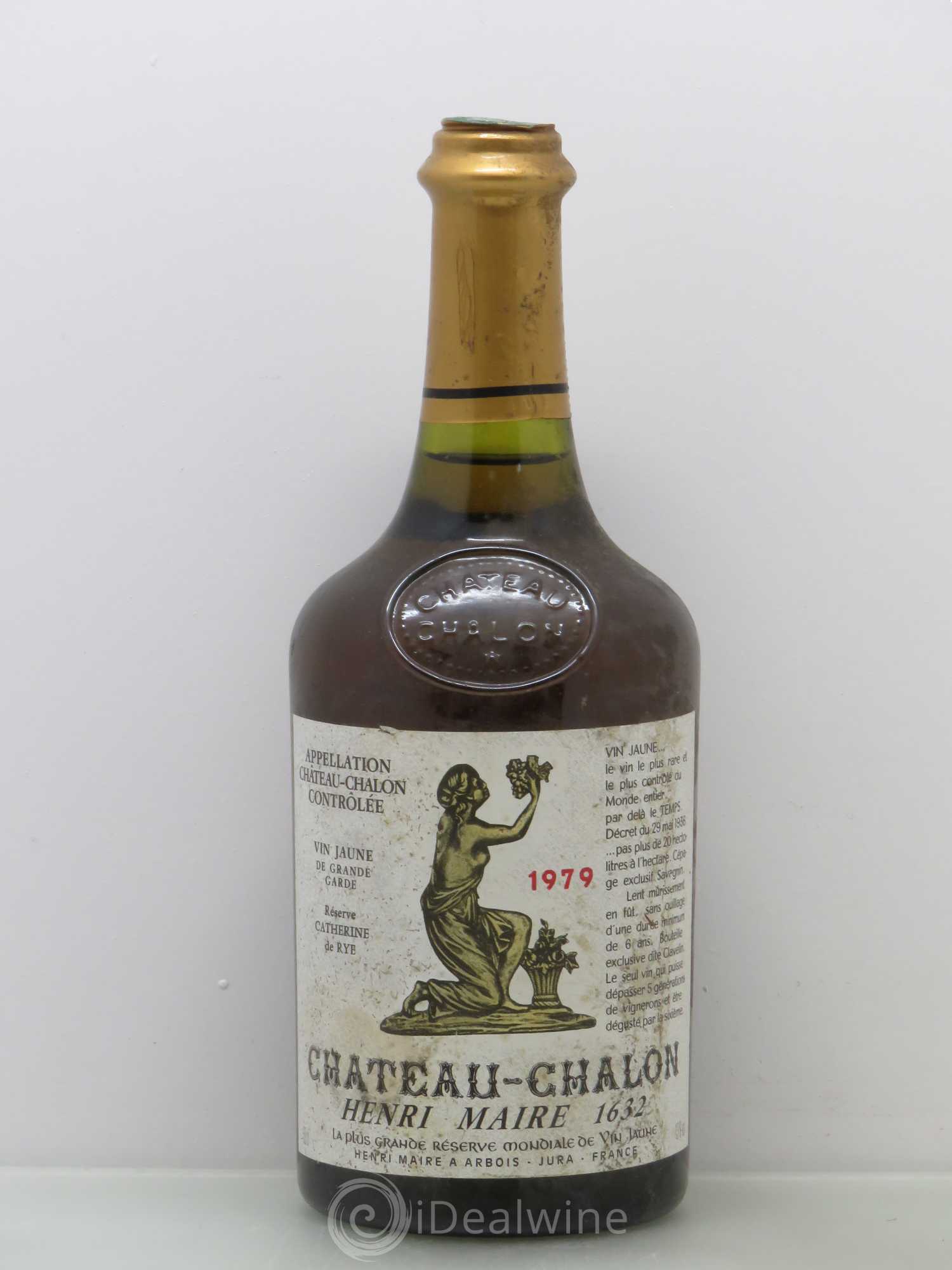 Château-Chalon Domaine Henri Maire 1979 - Posten von 1 Flasche - 0