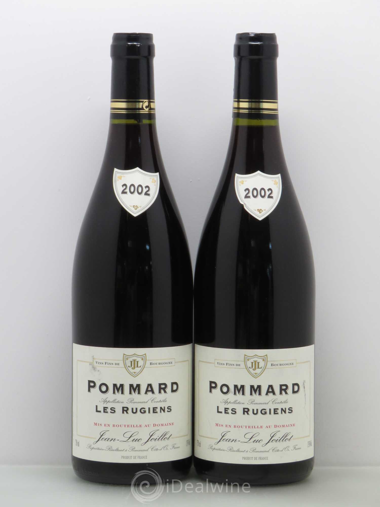 Pommard Les Rugiens Jean-Luc Joillot 2002 - Posten von 2 Flaschen - 0