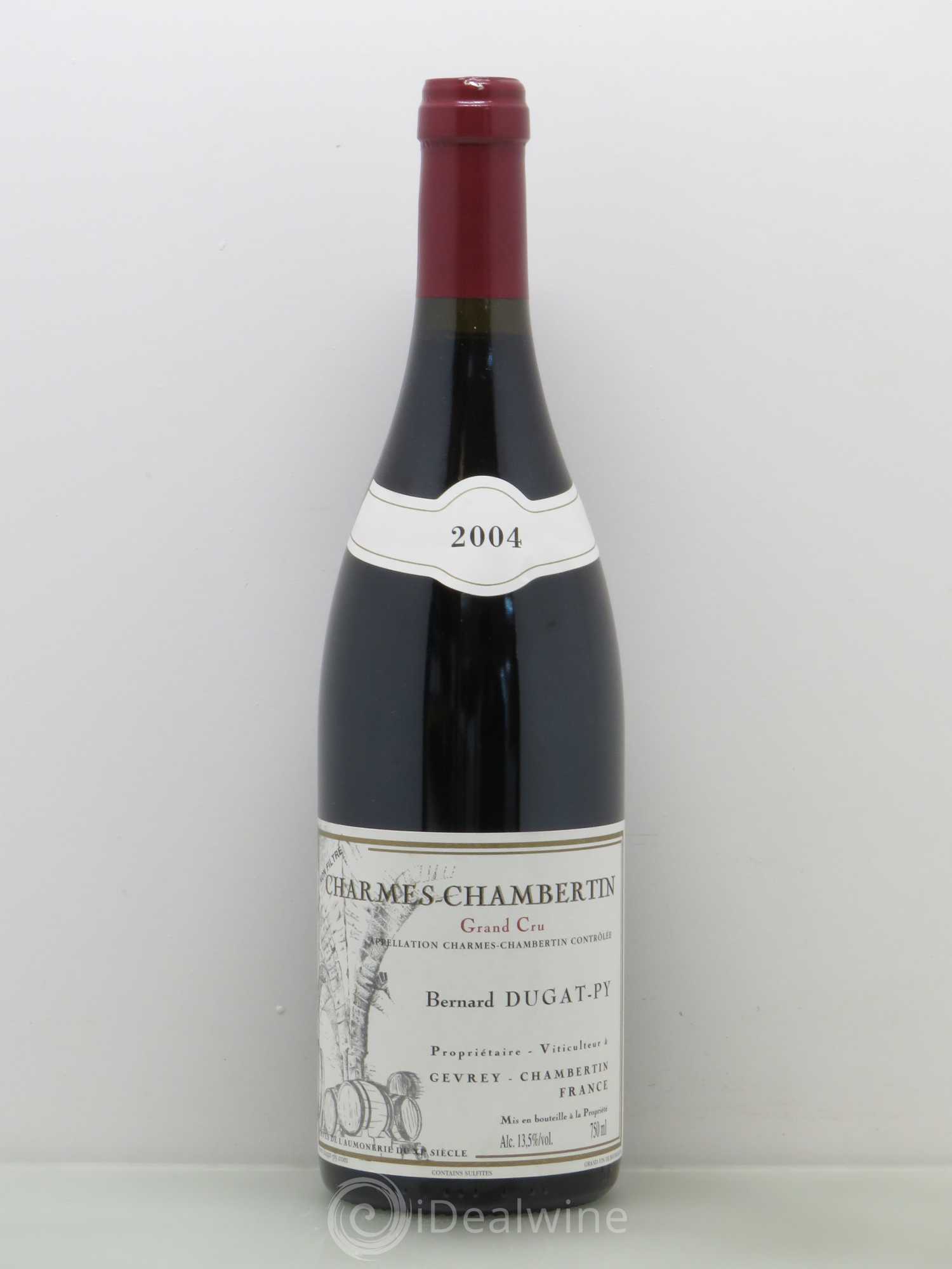 Charmes-Chambertin Grand Cru Dugat-Py 2004 - Lot de 1 bouteille - 0