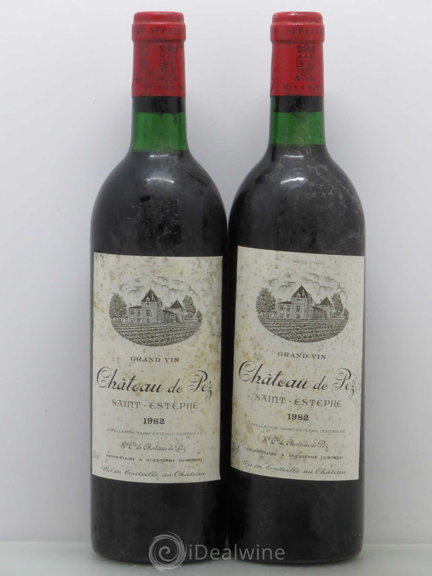 Château de Pez 1982 - Posten von 2 Flaschen - 0