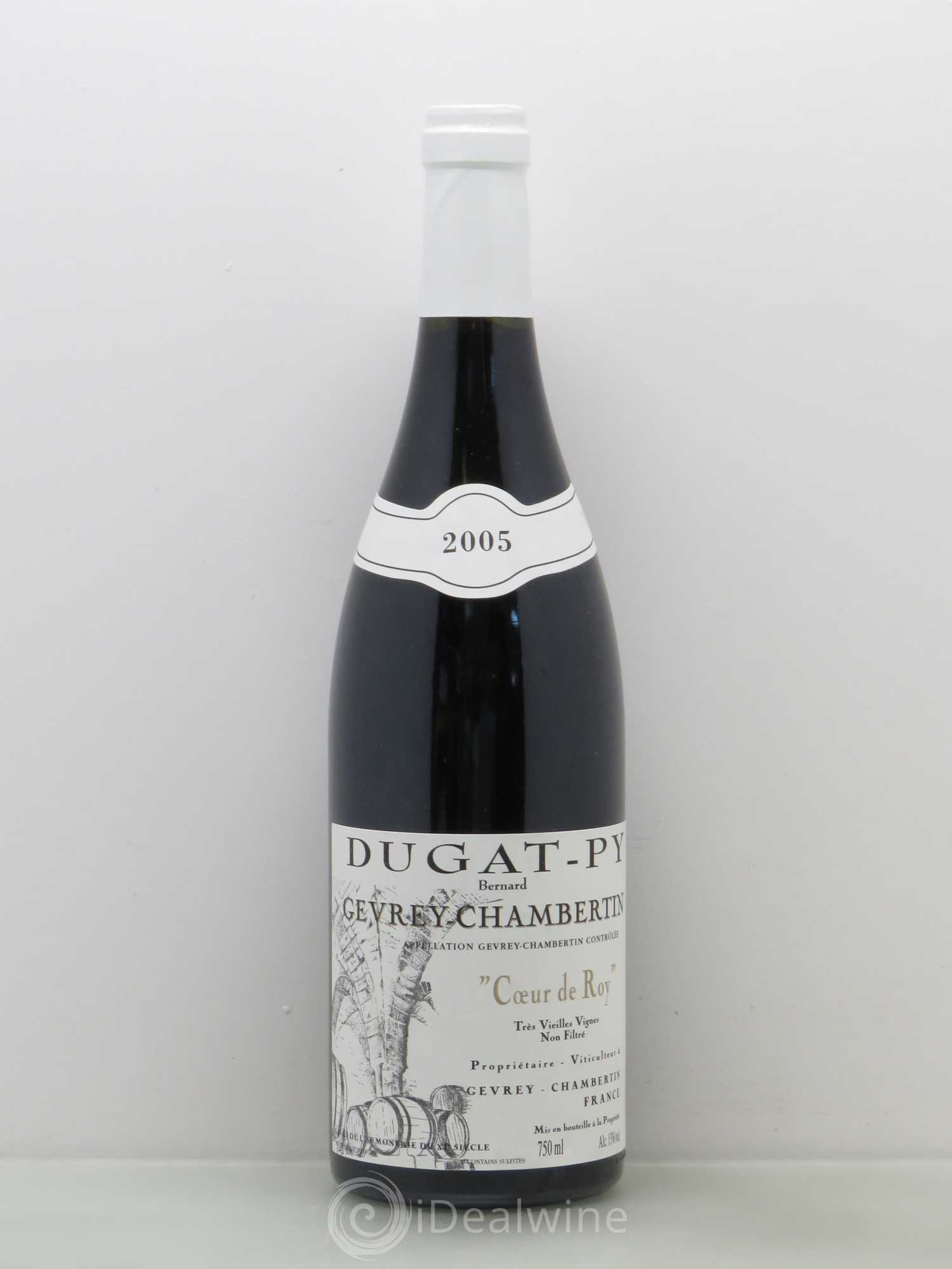 Gevrey-Chambertin Coeur de Roy Très Vieilles Vignes Dugat-Py 2005 - Lot de 1 bouteille - 0