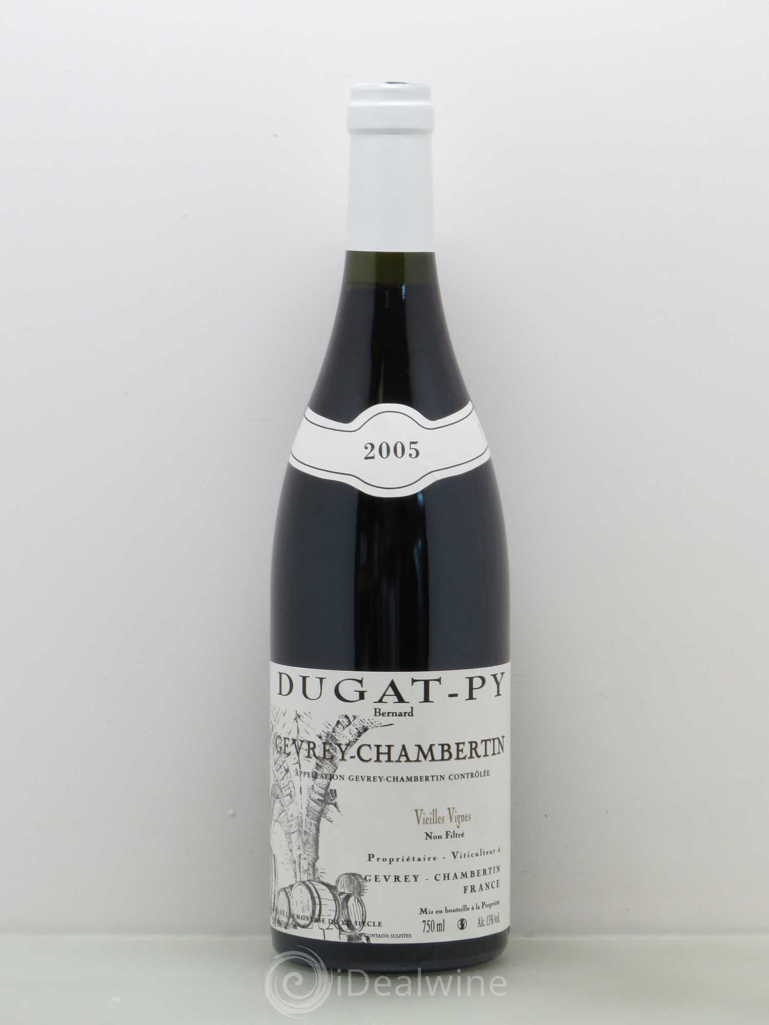 Gevrey-Chambertin Vieilles Vignes Dugat-Py 2005 - Lot de 1 bouteille - 0