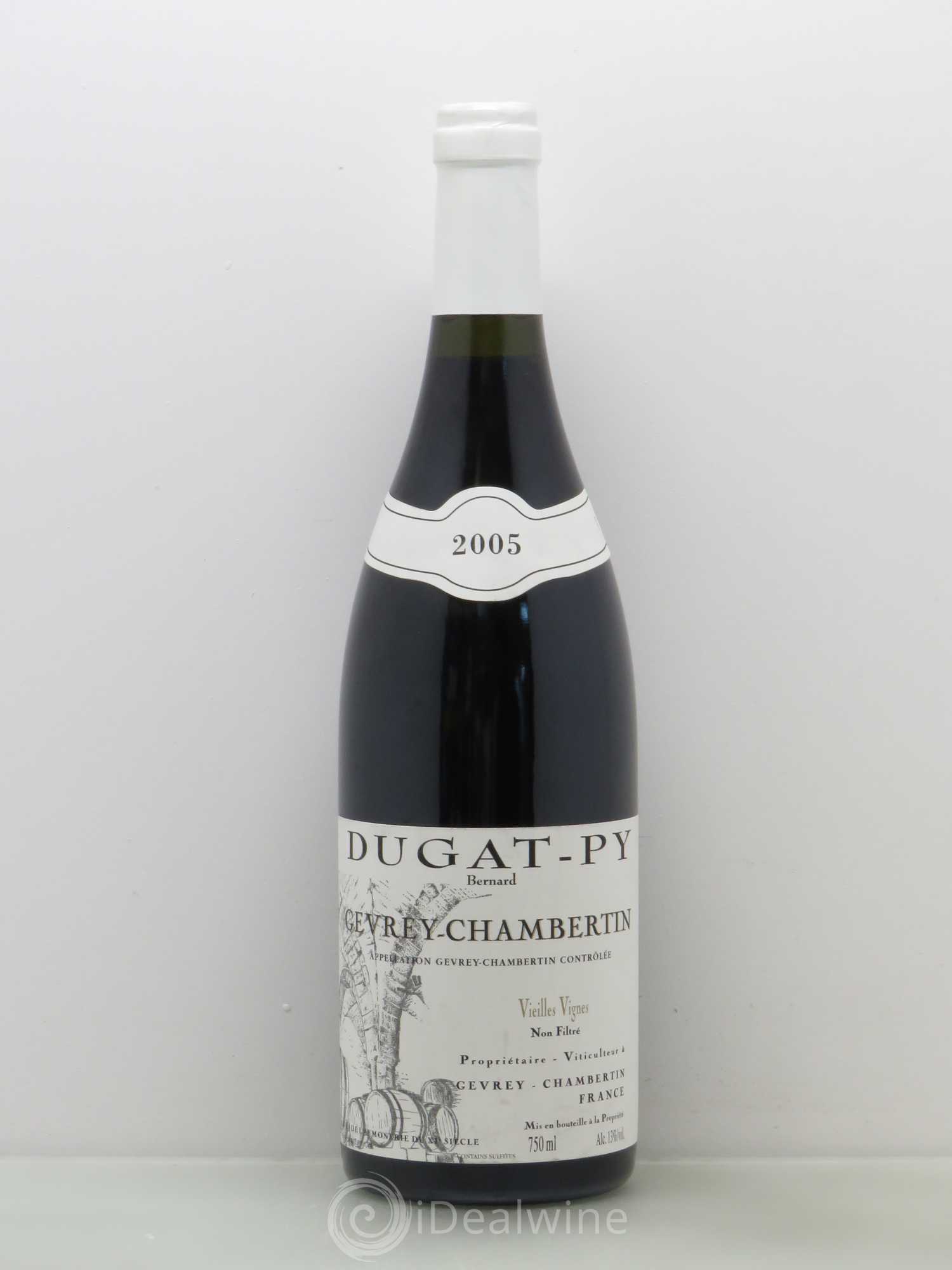 Gevrey-Chambertin Vieilles Vignes Dugat-Py 2005 - Lot de 1 bouteille - 0