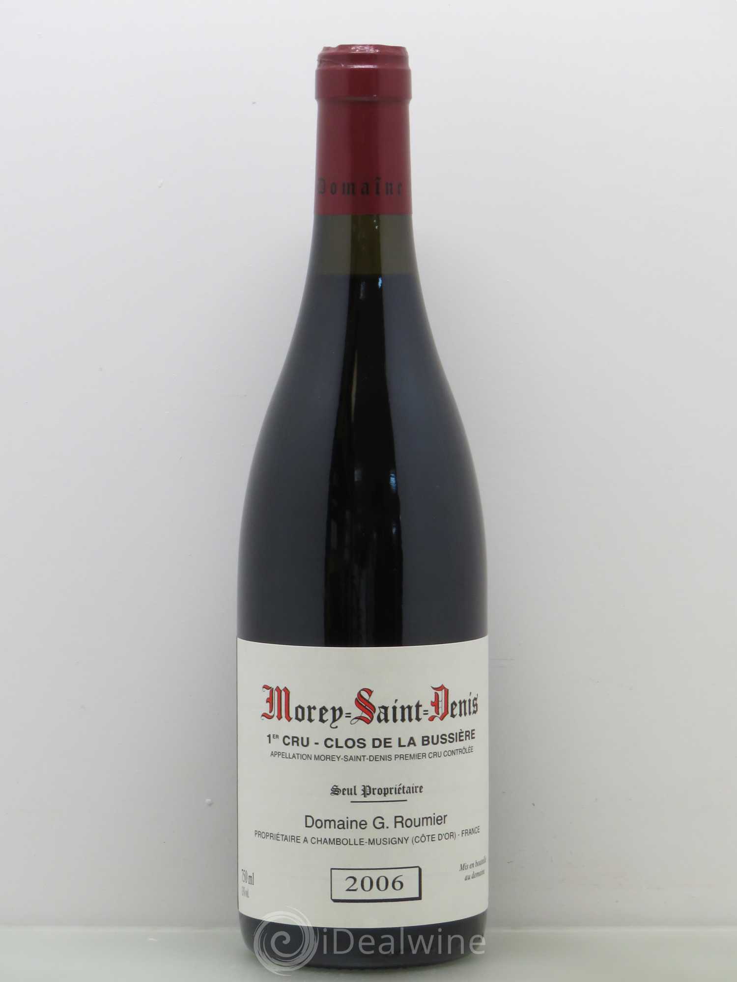 Morey-Saint-Denis 1er Cru Clos de la Bussière Georges Roumier (Domaine) 2006 - Lot de 1 bouteille - 0