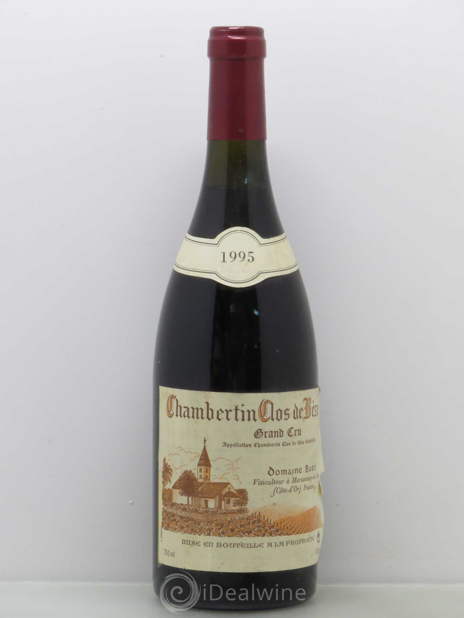 Chambertin Clos de Bèze Grand Cru Domaine Bart 1995 - Posten von 1 Flasche - 0