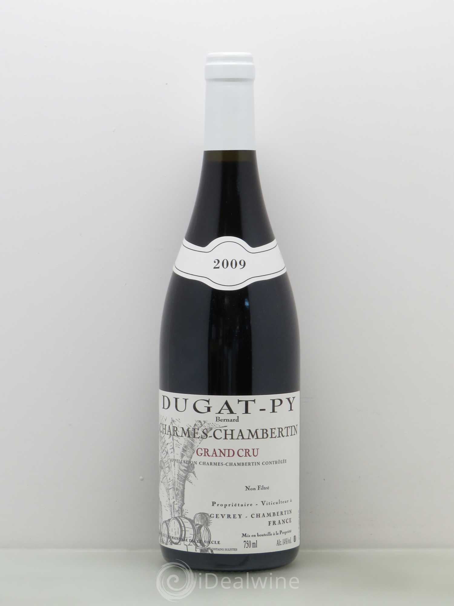 Charmes-Chambertin Grand Cru Dugat-Py 2009 - Lot de 1 bouteille - 0