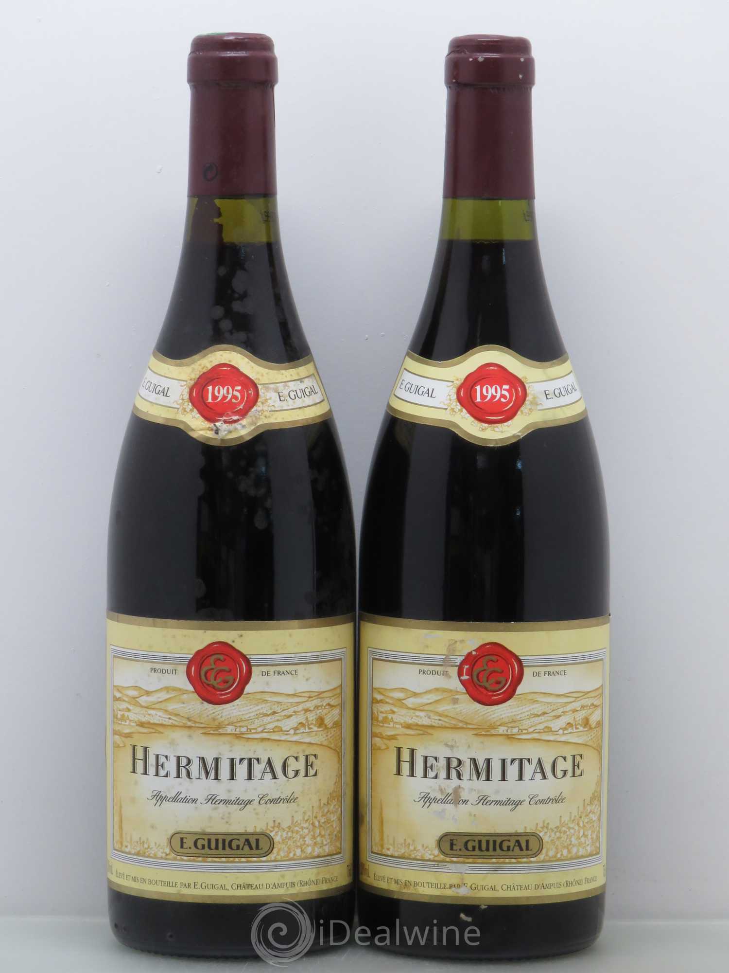 Hermitage Guigal 1995 - Lot de 2 bouteilles - 0