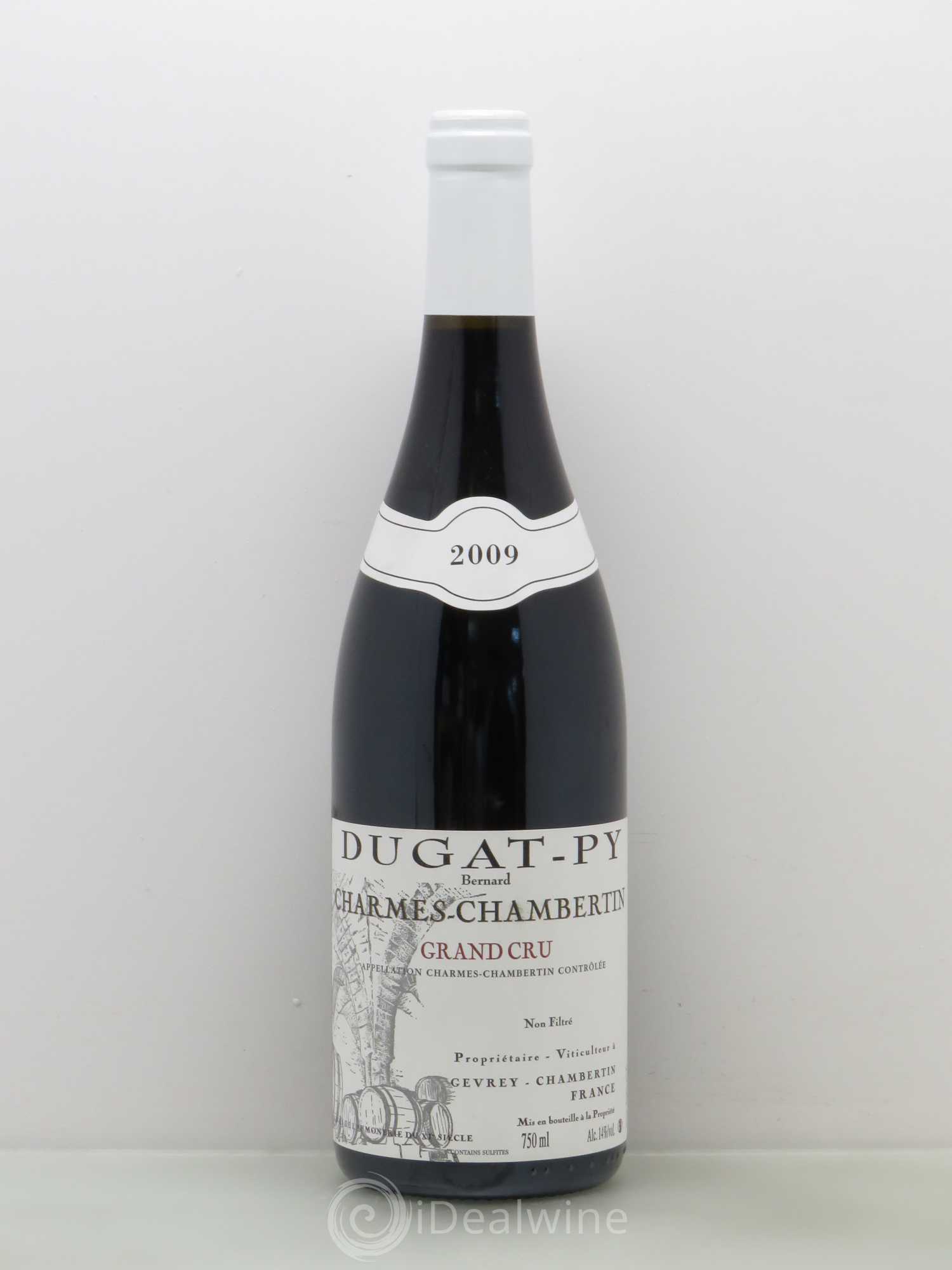 Charmes-Chambertin Grand Cru Dugat-Py 2009 - Lot de 1 bouteille - 0