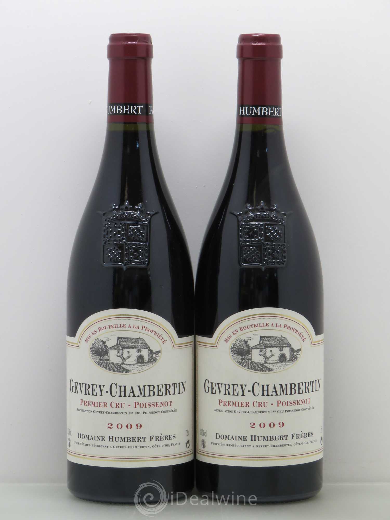 Gevrey-Chambertin 1er Cru Poissenot Humbert (Domaine) 2009 - Lot de 2 bouteilles - 0
