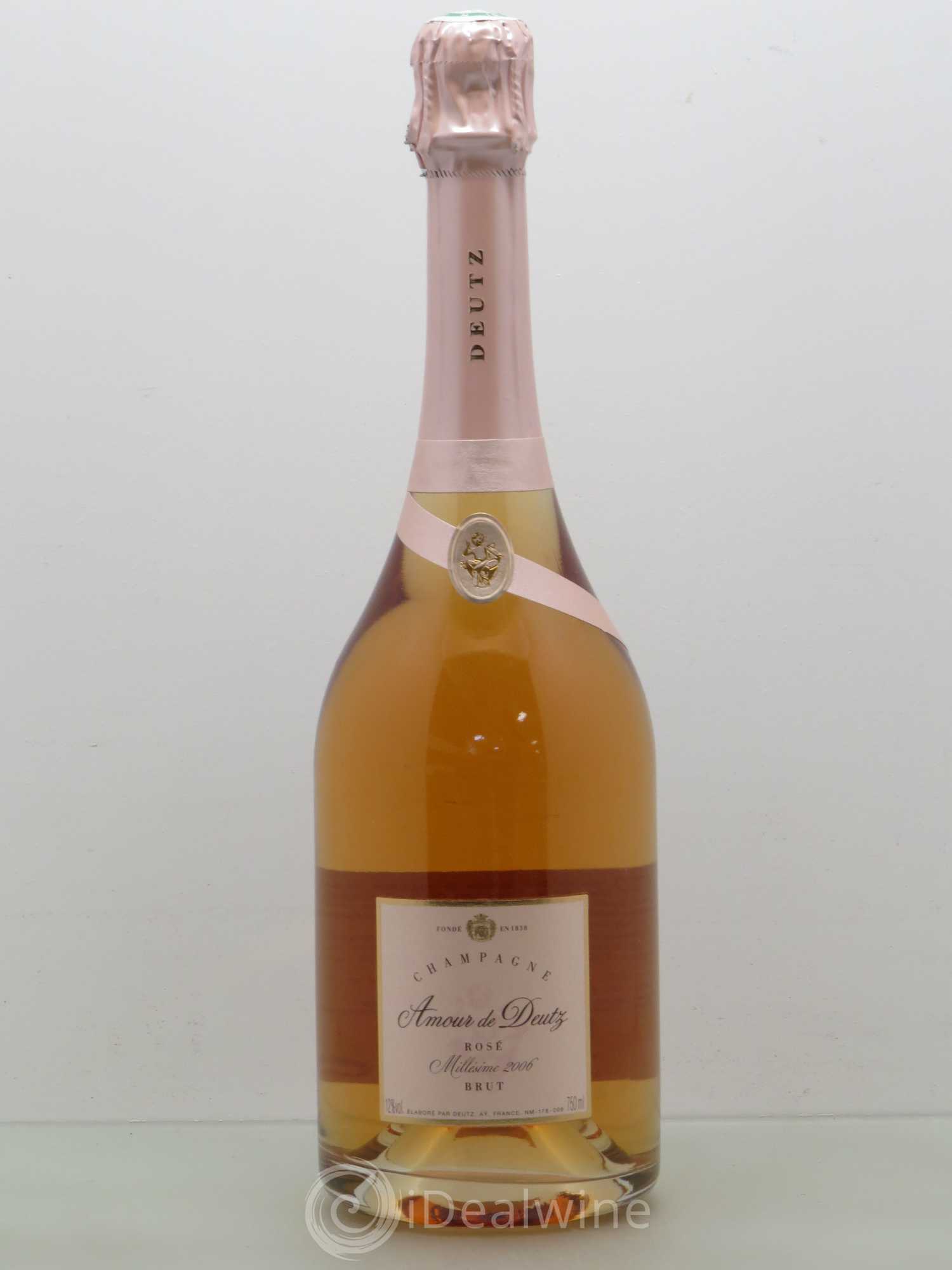 Champagne - Amour de Deutz 2006 - Lot de 1 bouteille - 0