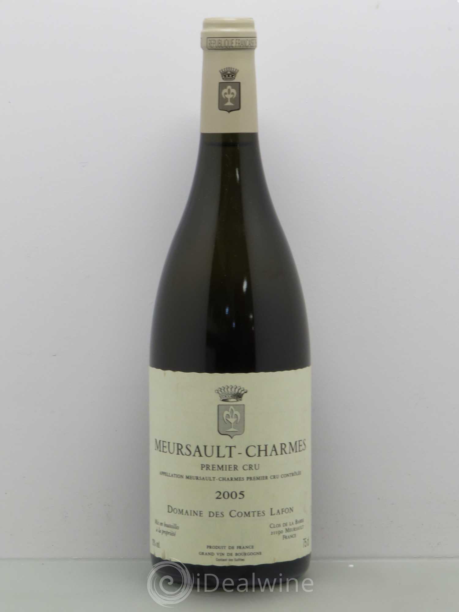 Meursault 1er Cru Charmes Comtes Lafon (Domaine des) 2005 - Lot de 1 bouteille - 0