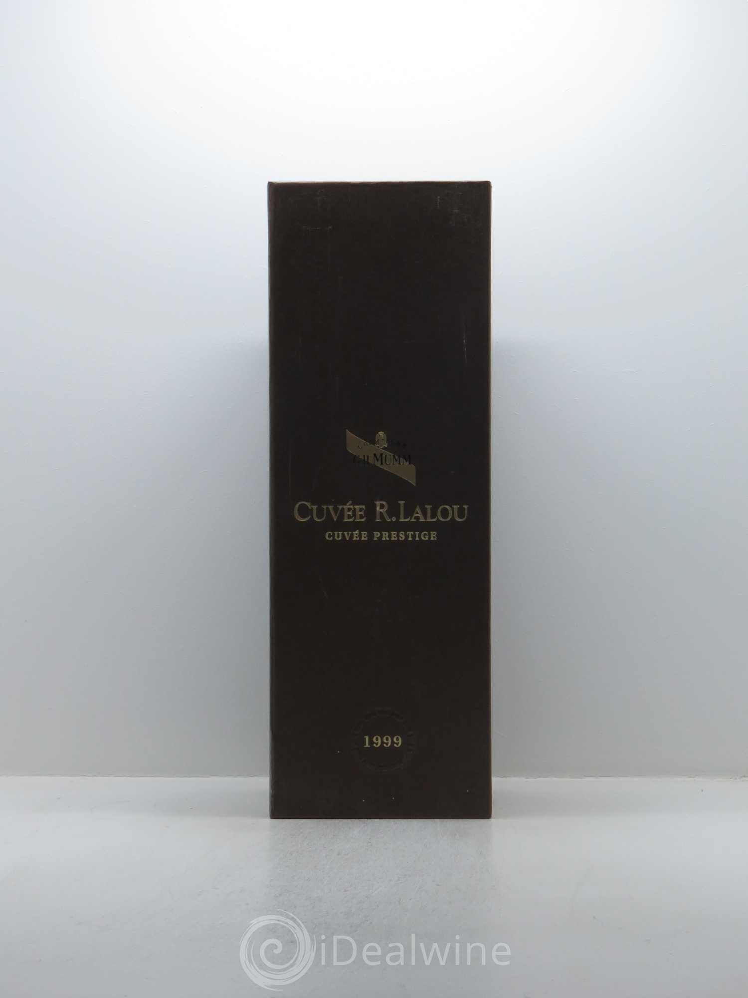 René Lalou Mumm 1999 - Posten von 1 Flasche - 2