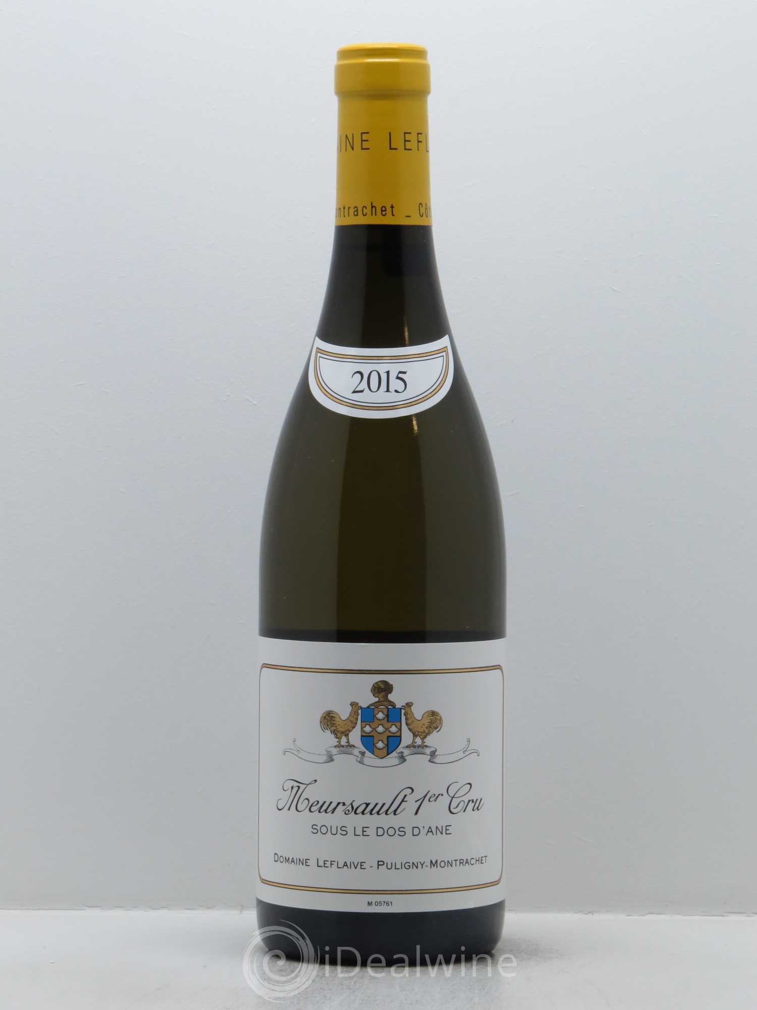 Meursault 1er Cru Sous le Dos d'Ane Leflaive (Domaine) 2015 - Lot de 1 bouteille - 0