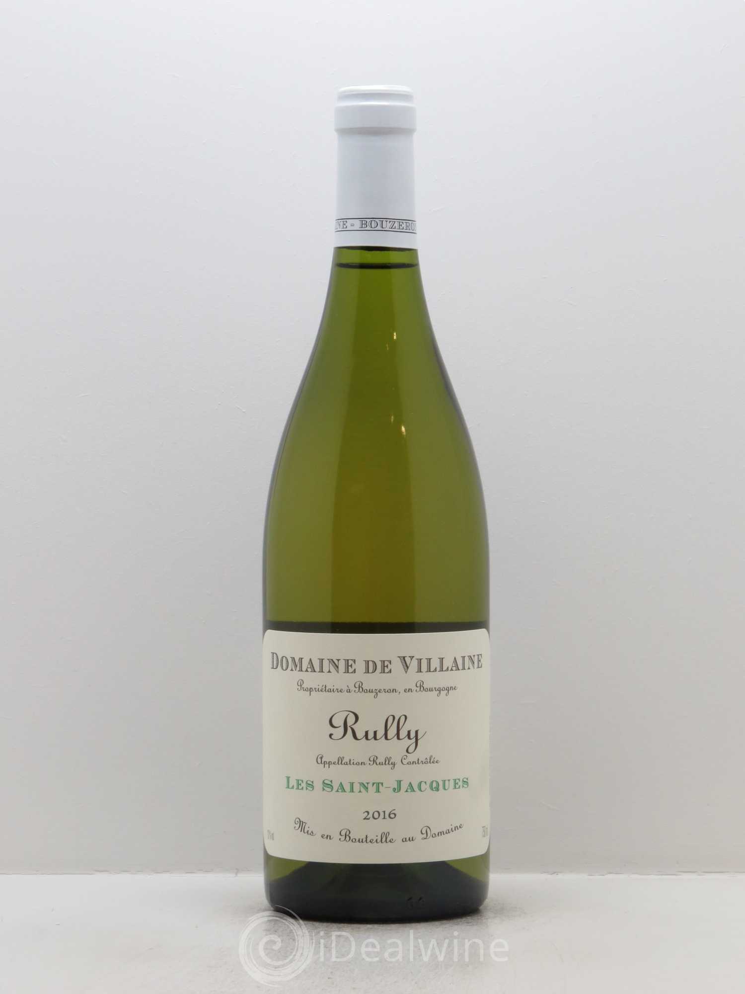 Rully Les Saint-Jacques Domaine de Villaine 2016 - Lot de 1 bouteille - 0