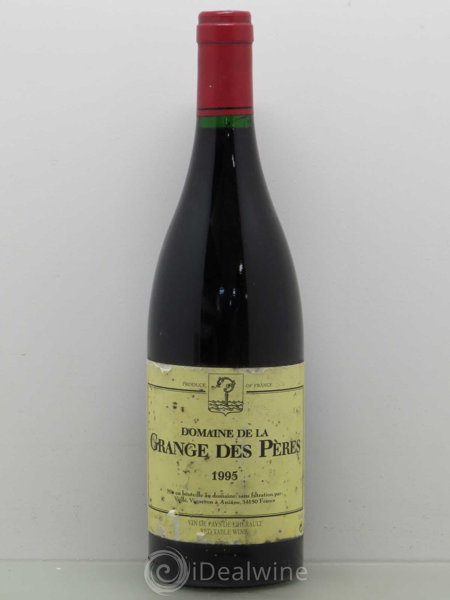 Pays d'Hérault Grange des Pères Laurent Vaillé 1995 - Lot de 1 bouteille - 0