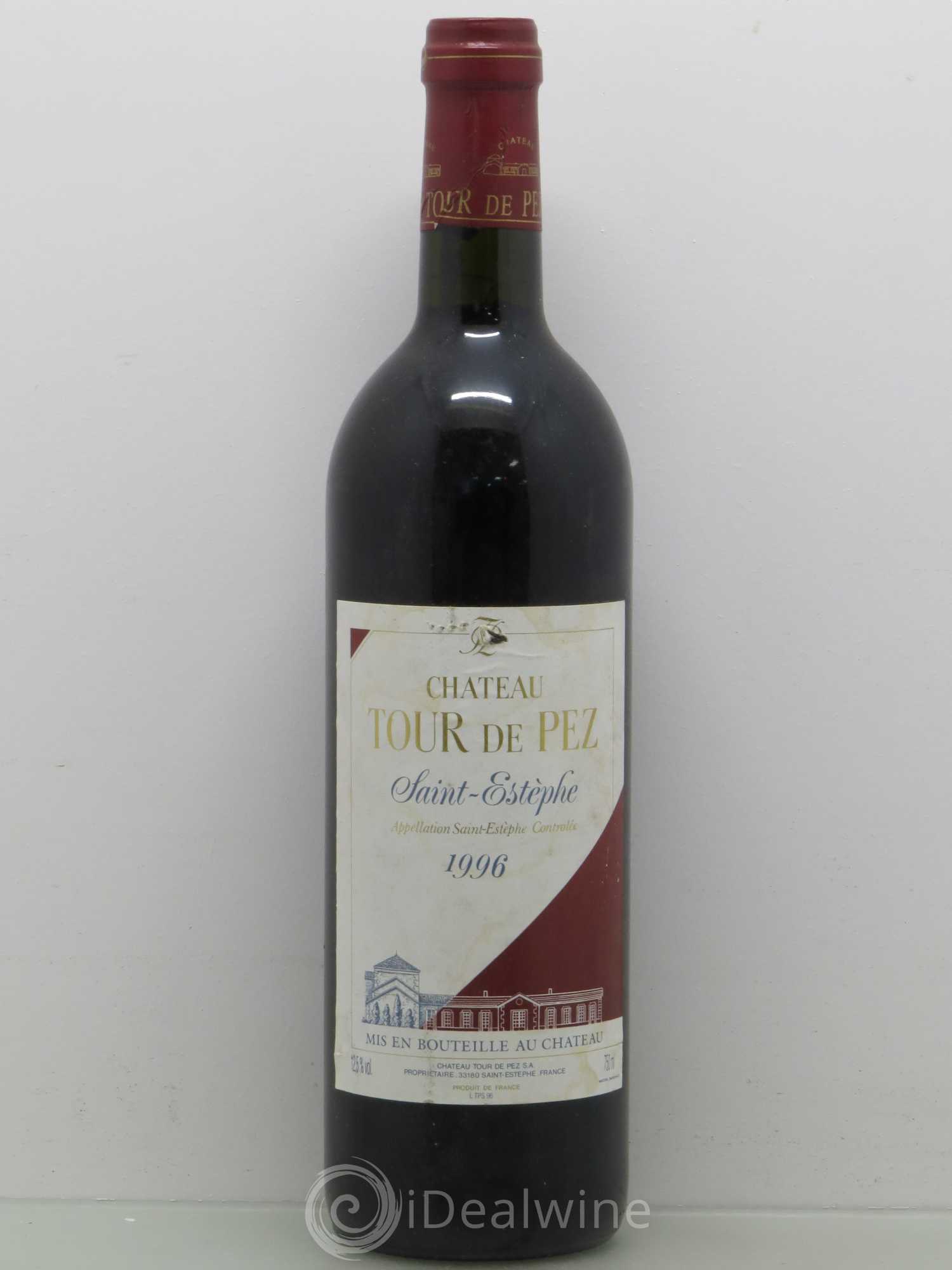 Château Tour de Pez Cru Bourgeois (sans prix de réserve) 1996 - Lot de 1 bouteille - 0