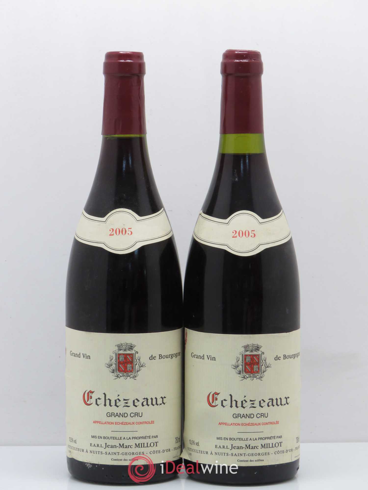 Echezeaux Grand Cru Jean-Marc Millot 2005 - Lot de 2 bouteilles - 0