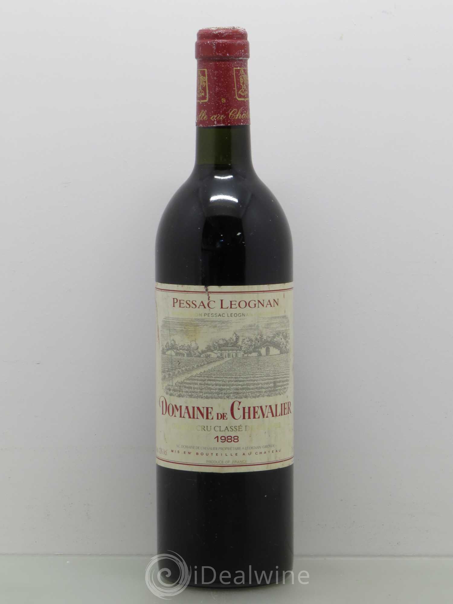 Domaine de Chevalier Cru Classé de Graves 1988 - Lot de 1 bouteille - 0